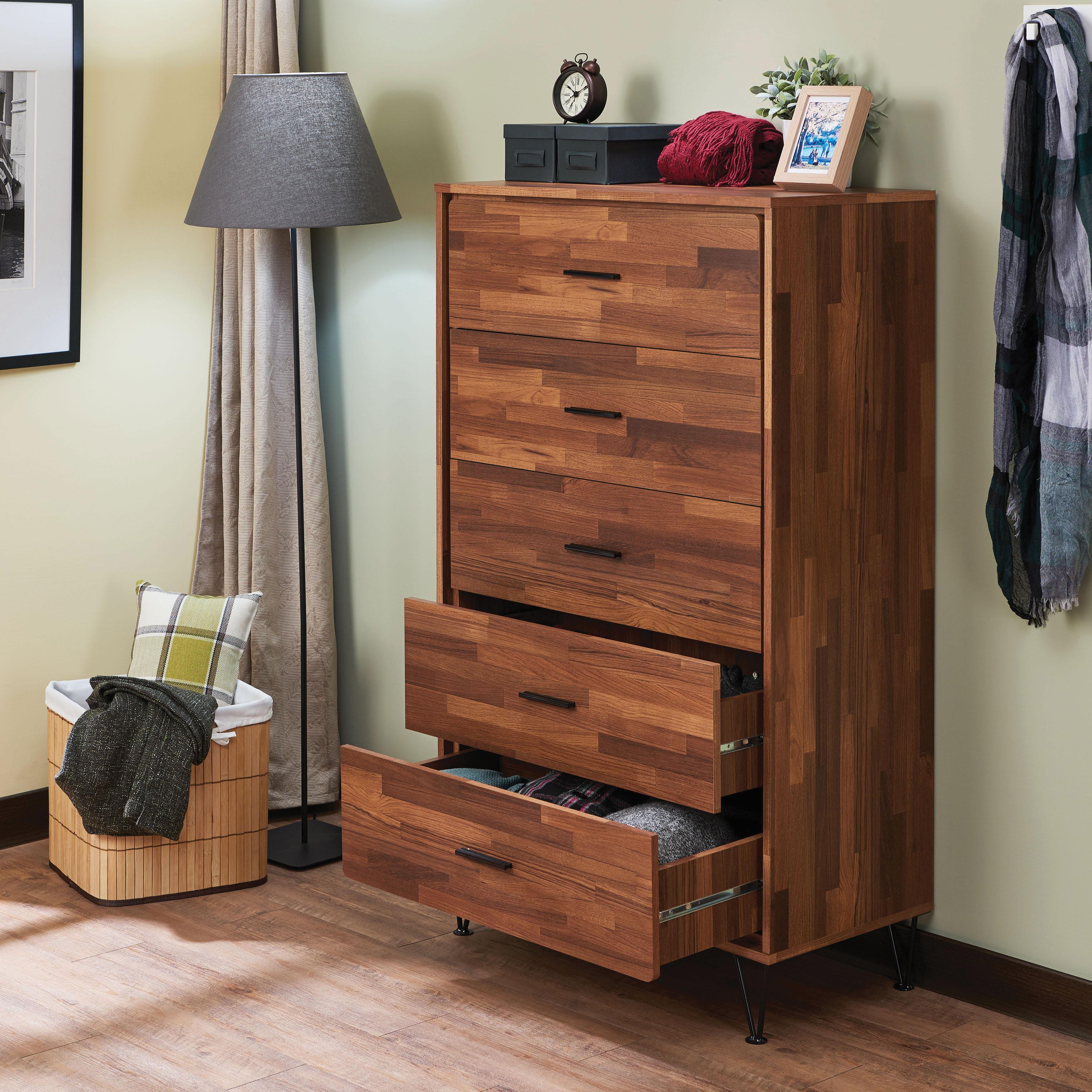 Deoss Walnut Chest - Ideal Furniture (Fresno,CA)