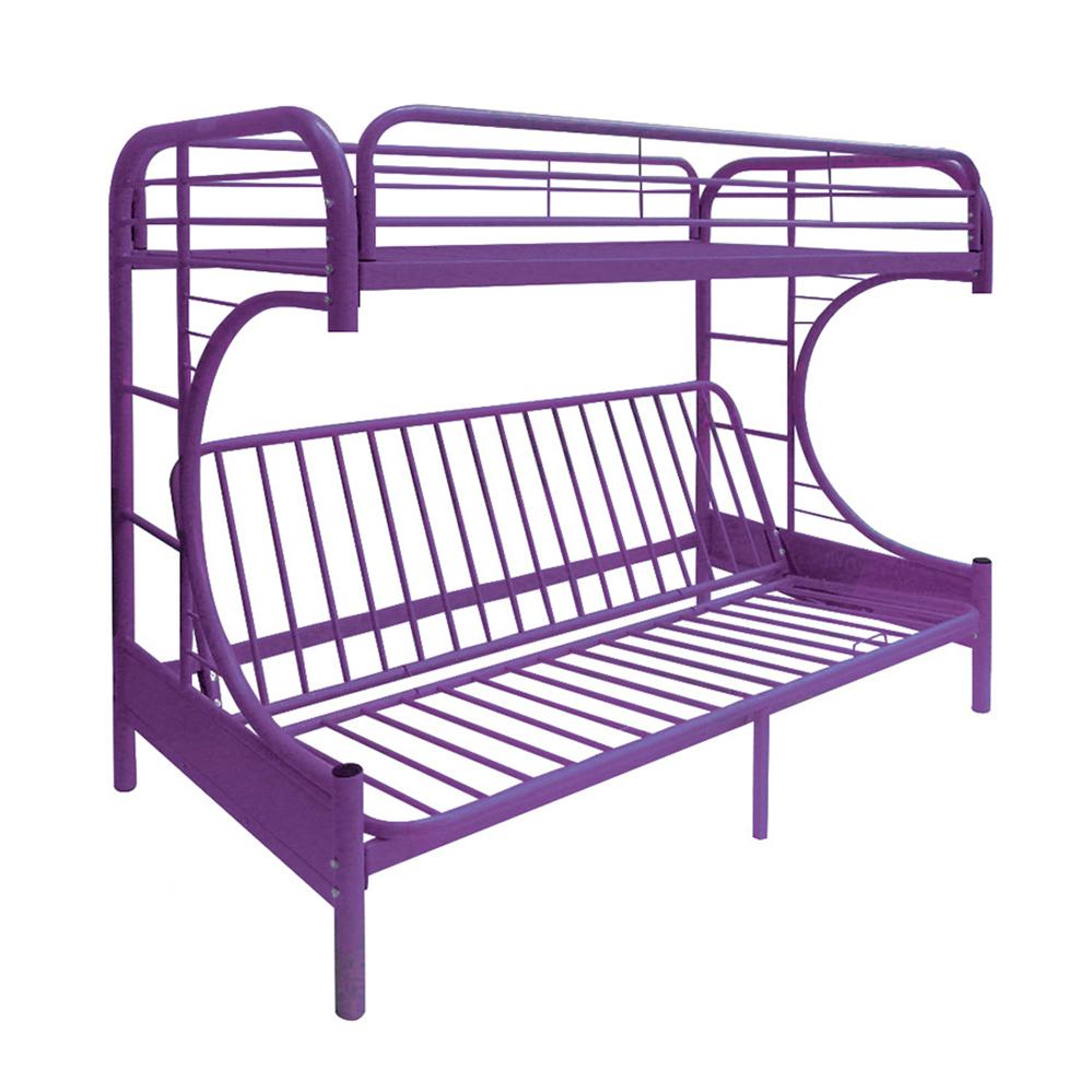 Eclipse Purple Bunk Bed (Twin/Full/Futon) - Ideal Furniture (Fresno,CA)