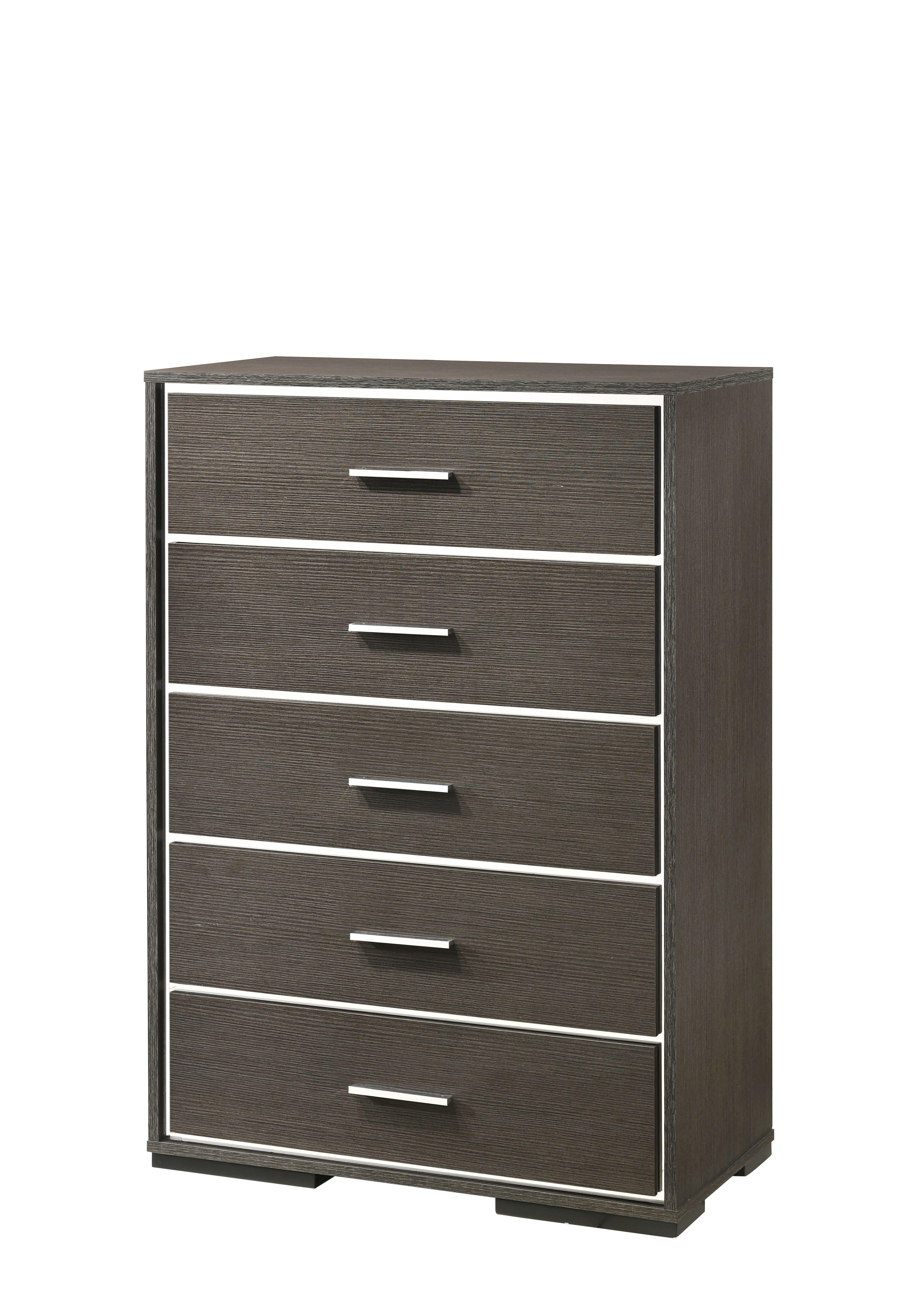 Escher Gray Oak Chest - Ideal Furniture (Fresno,CA)