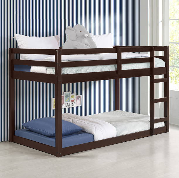 Gaston Espresso Loft Bed - Ideal Furniture (Fresno,CA)