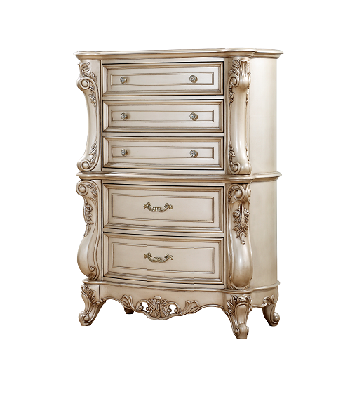 Gorsedd Antique White Chest - Ideal Furniture (Fresno,CA)