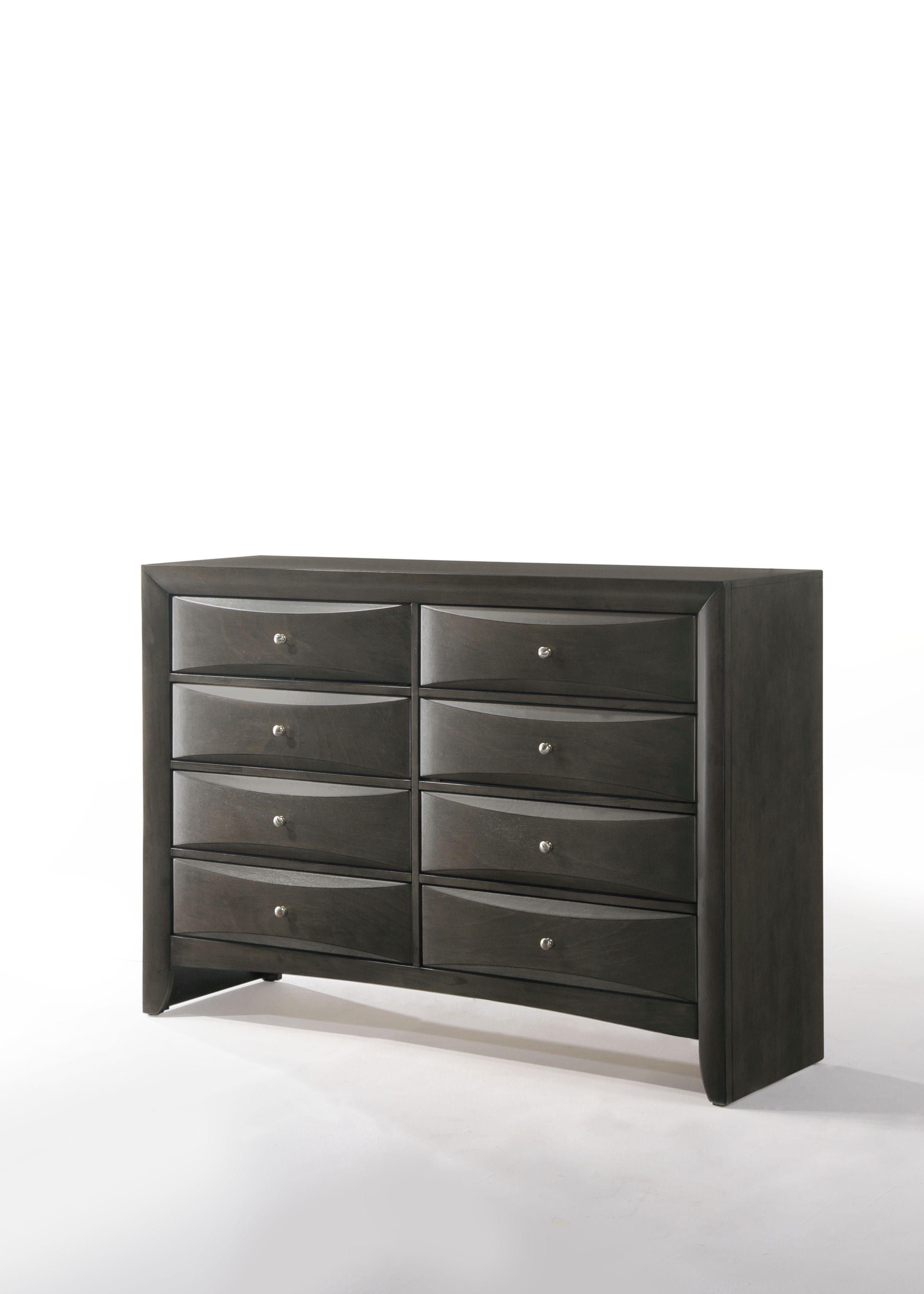 Ireland Gray Oak Dresser - Ideal Furniture (Fresno,CA)