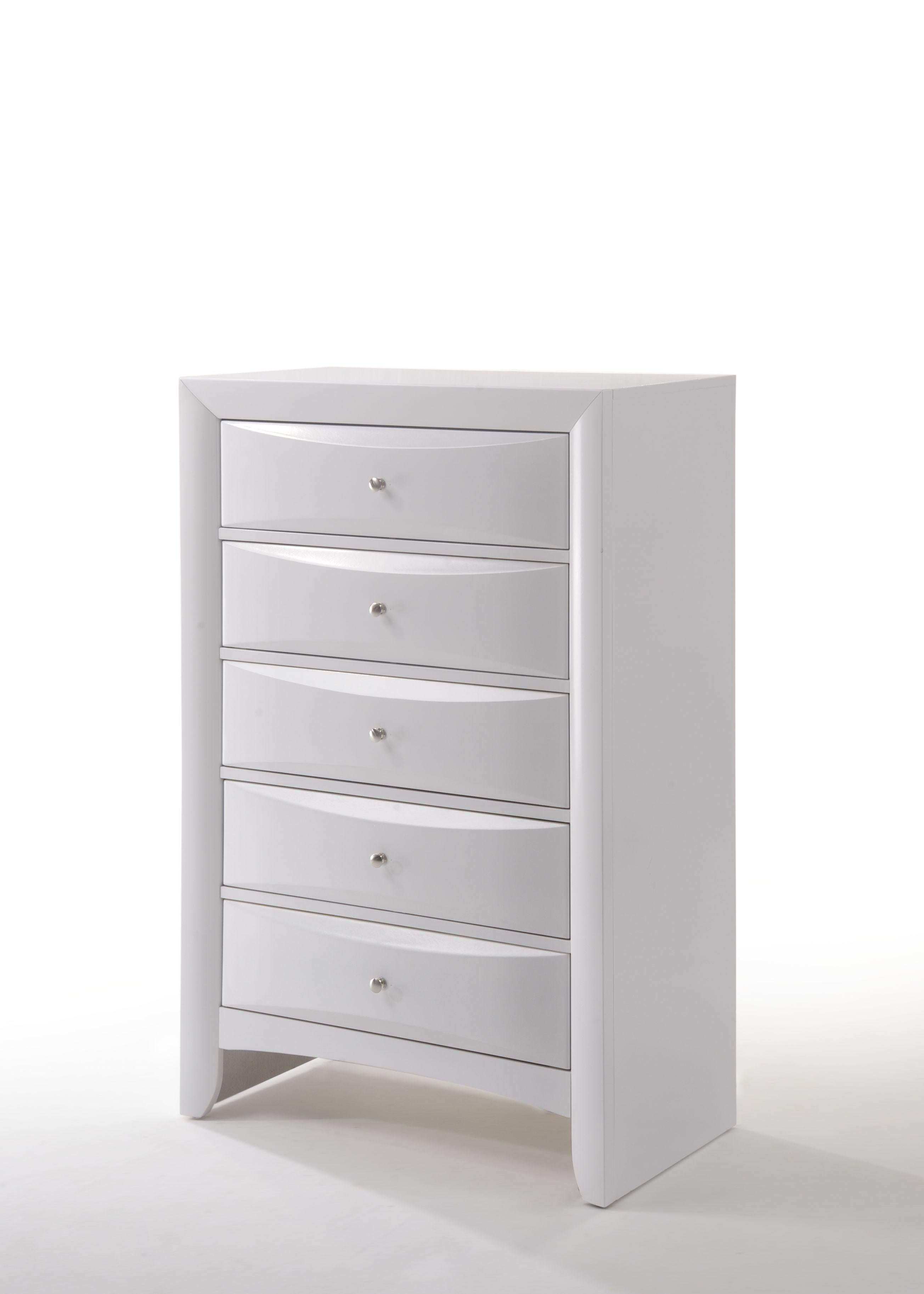 Ireland White Chest - Ideal Furniture (Fresno,CA)
