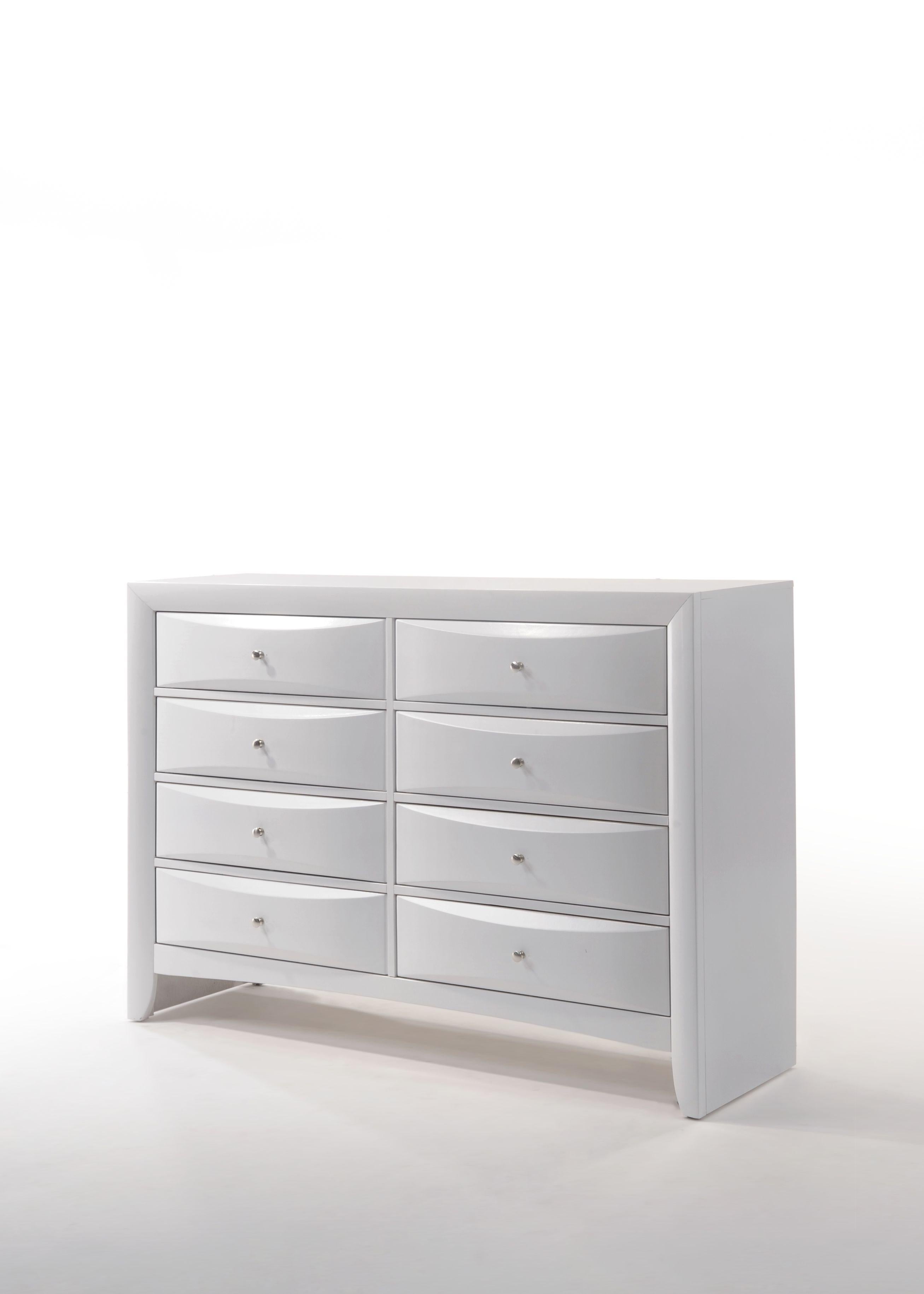 Ireland White Dresser - Ideal Furniture (Fresno,CA)