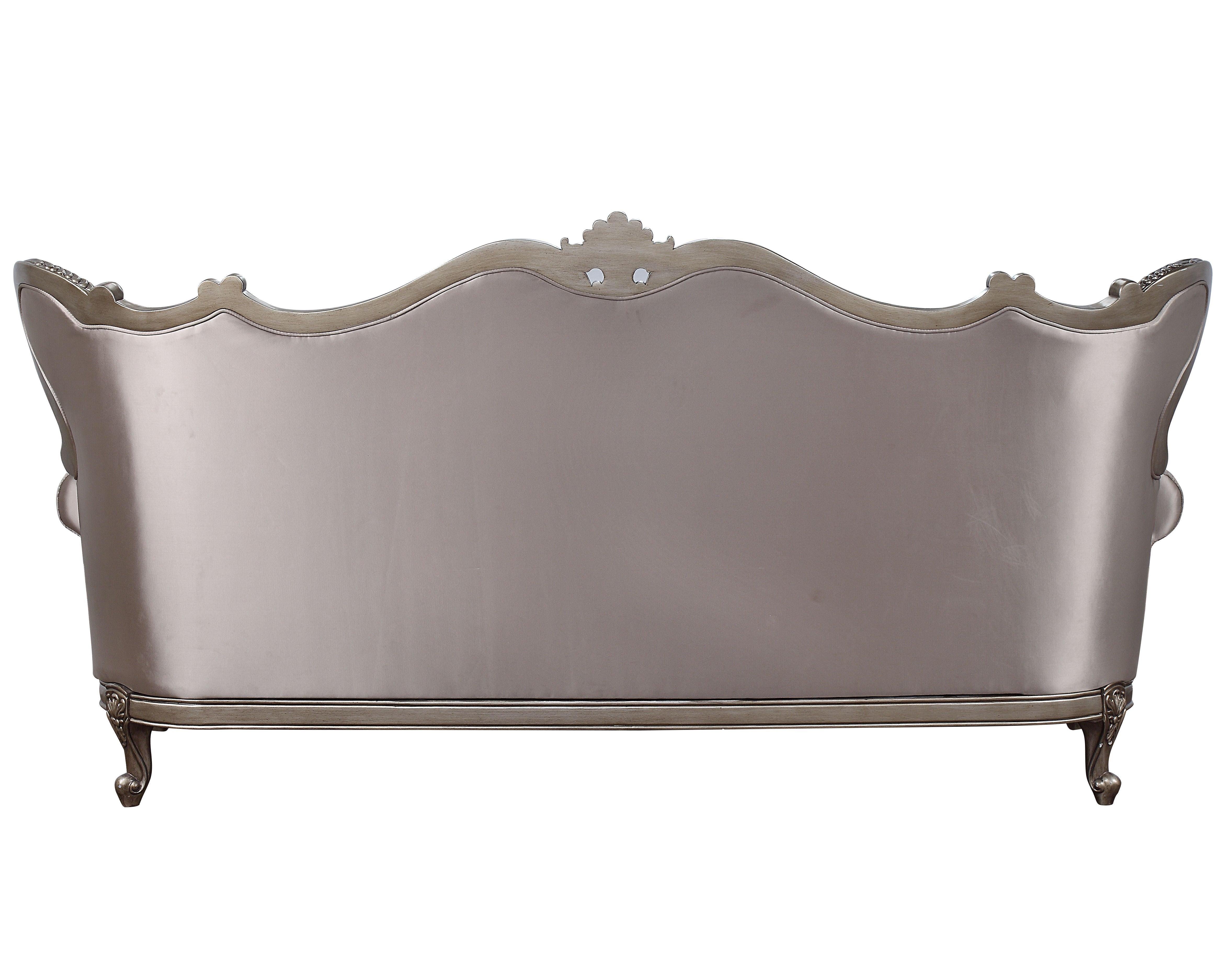 Jayceon - Sofa - Fabric & Champagne - Ideal Furniture (Fresno,CA)