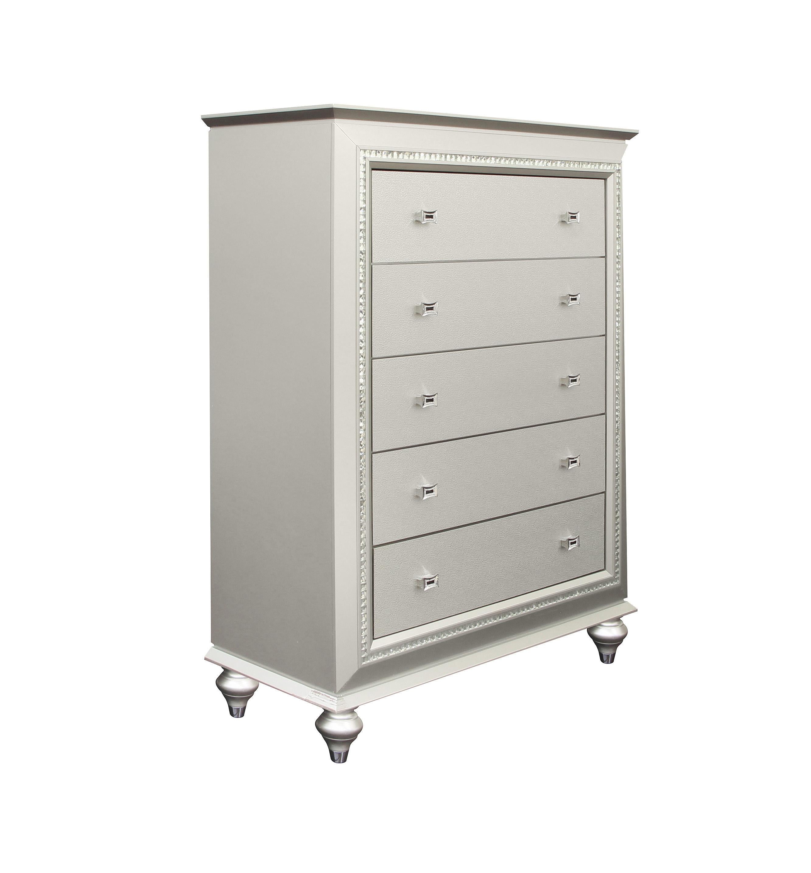 Kaitlyn Champagne Chest - Ideal Furniture (Fresno,CA)