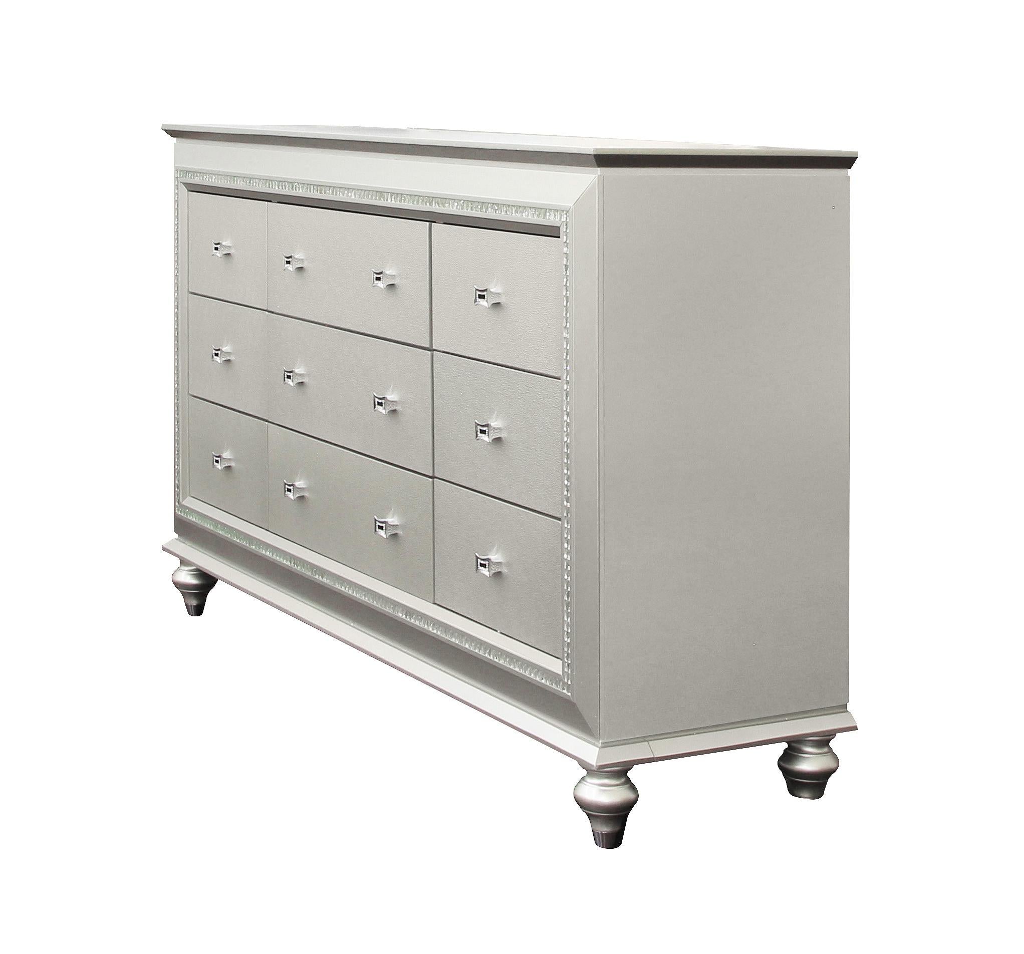 Kaitlyn Champagne Dresser - Ideal Furniture (Fresno,CA)