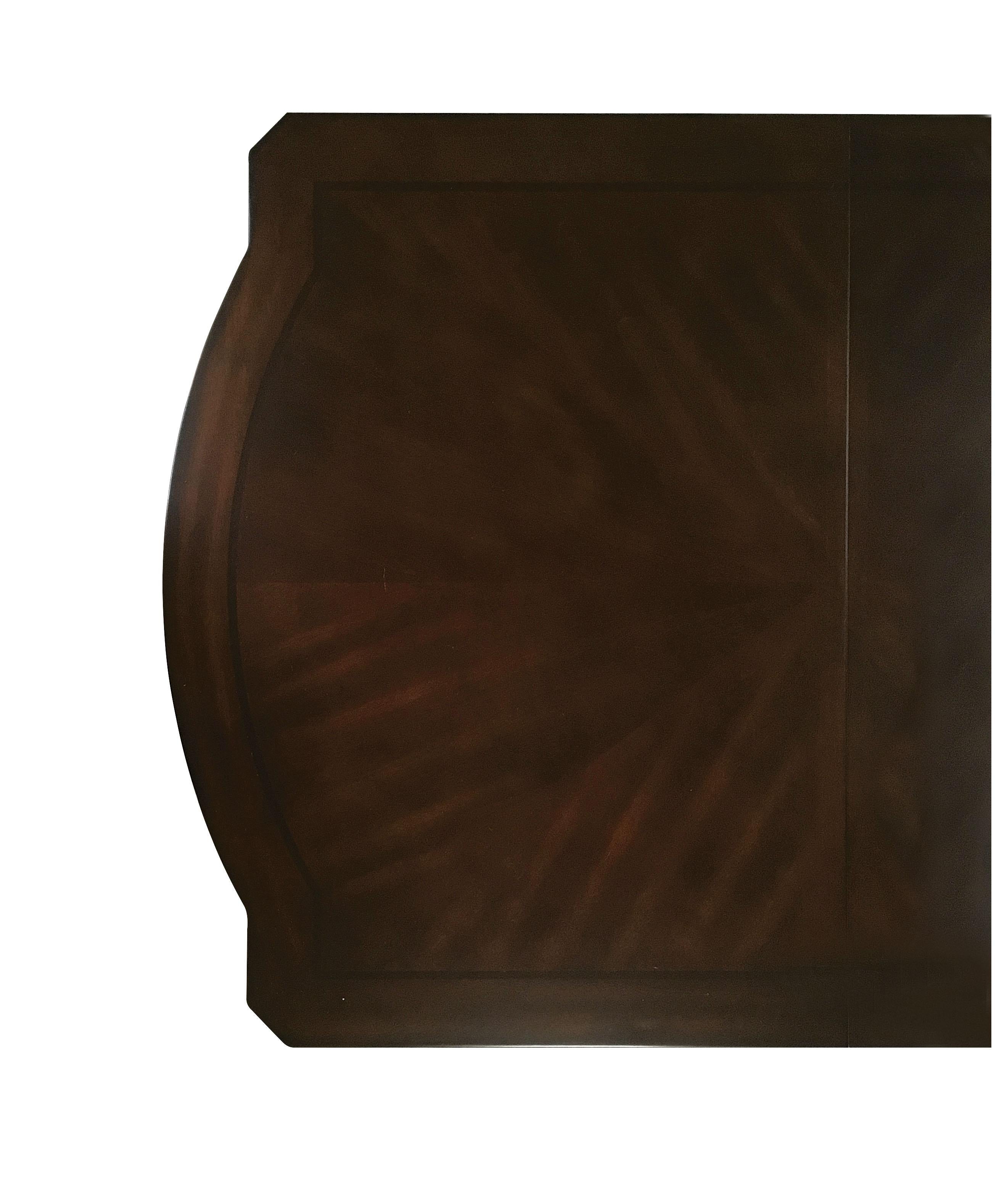 Keenan Dark Walnut Dining Table - Ideal Furniture (Fresno,CA)