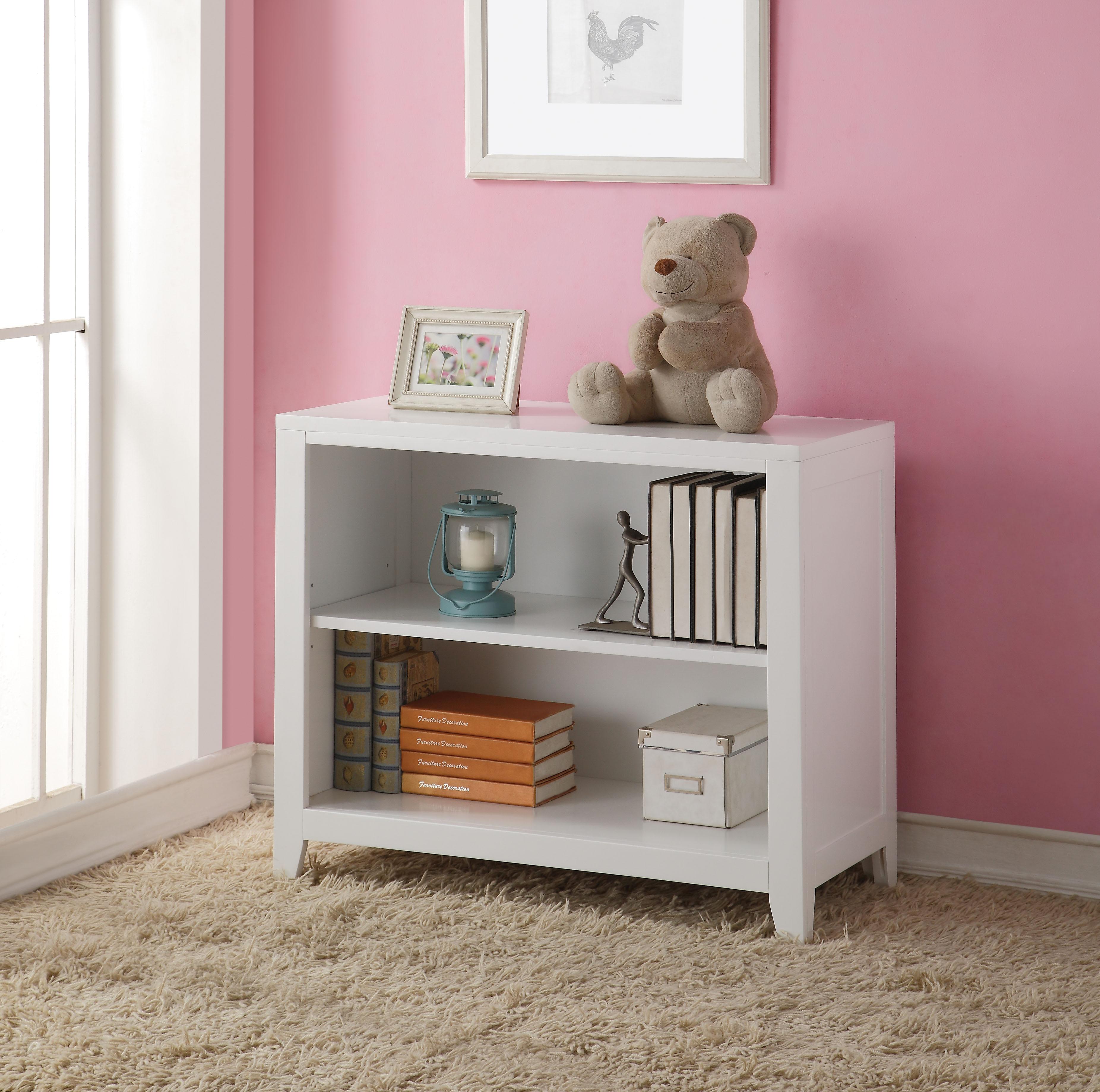 Lacey White Bookcase - Ideal Furniture (Fresno,CA)