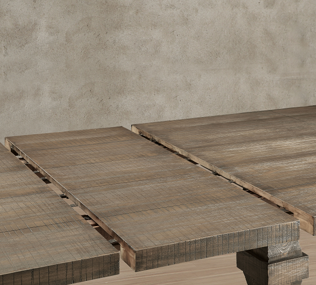 Landon Salvage Brown Dining Table - Ideal Furniture (Fresno,CA)