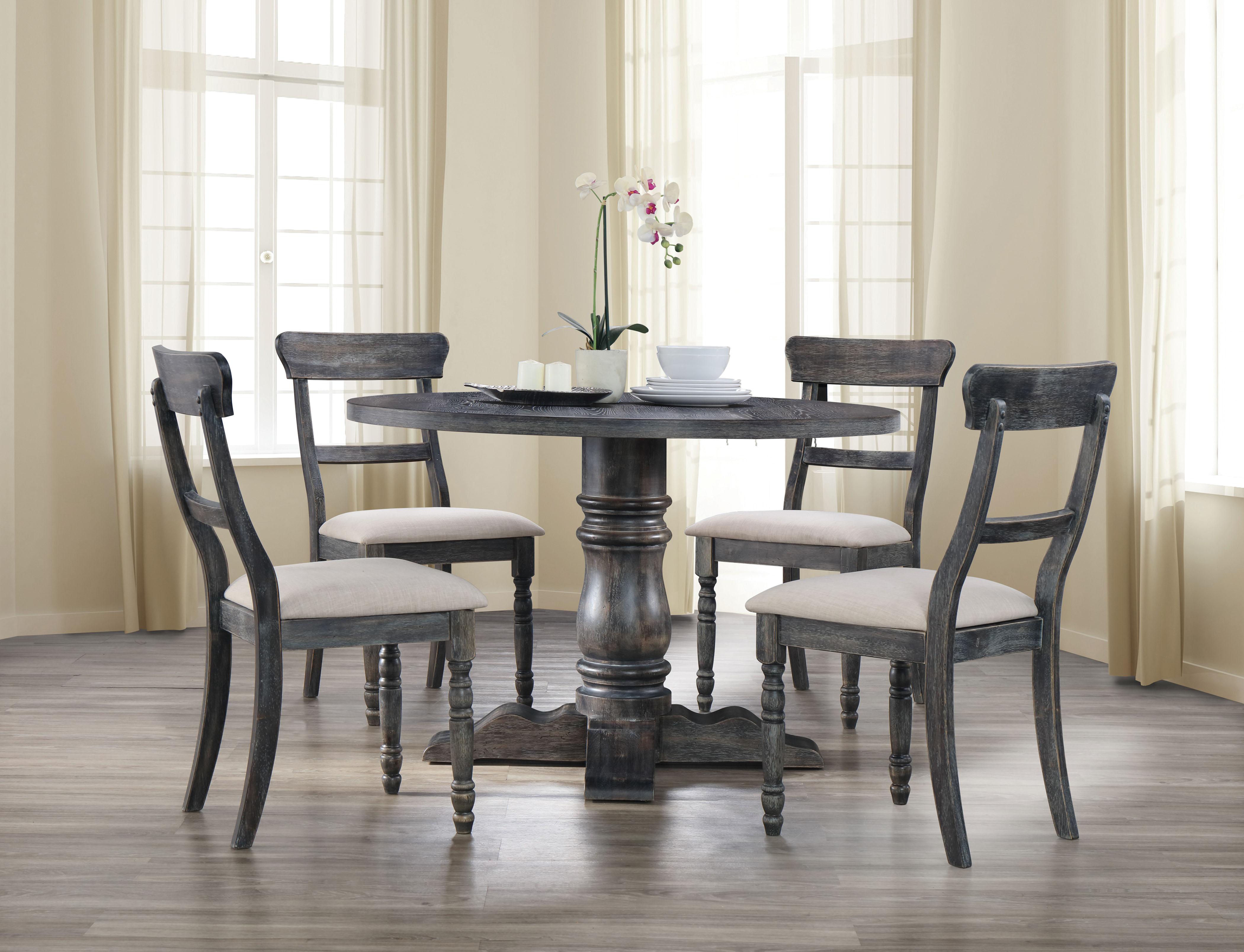Leventis Weathered Gray Dining Table - Ideal Furniture (Fresno,CA)