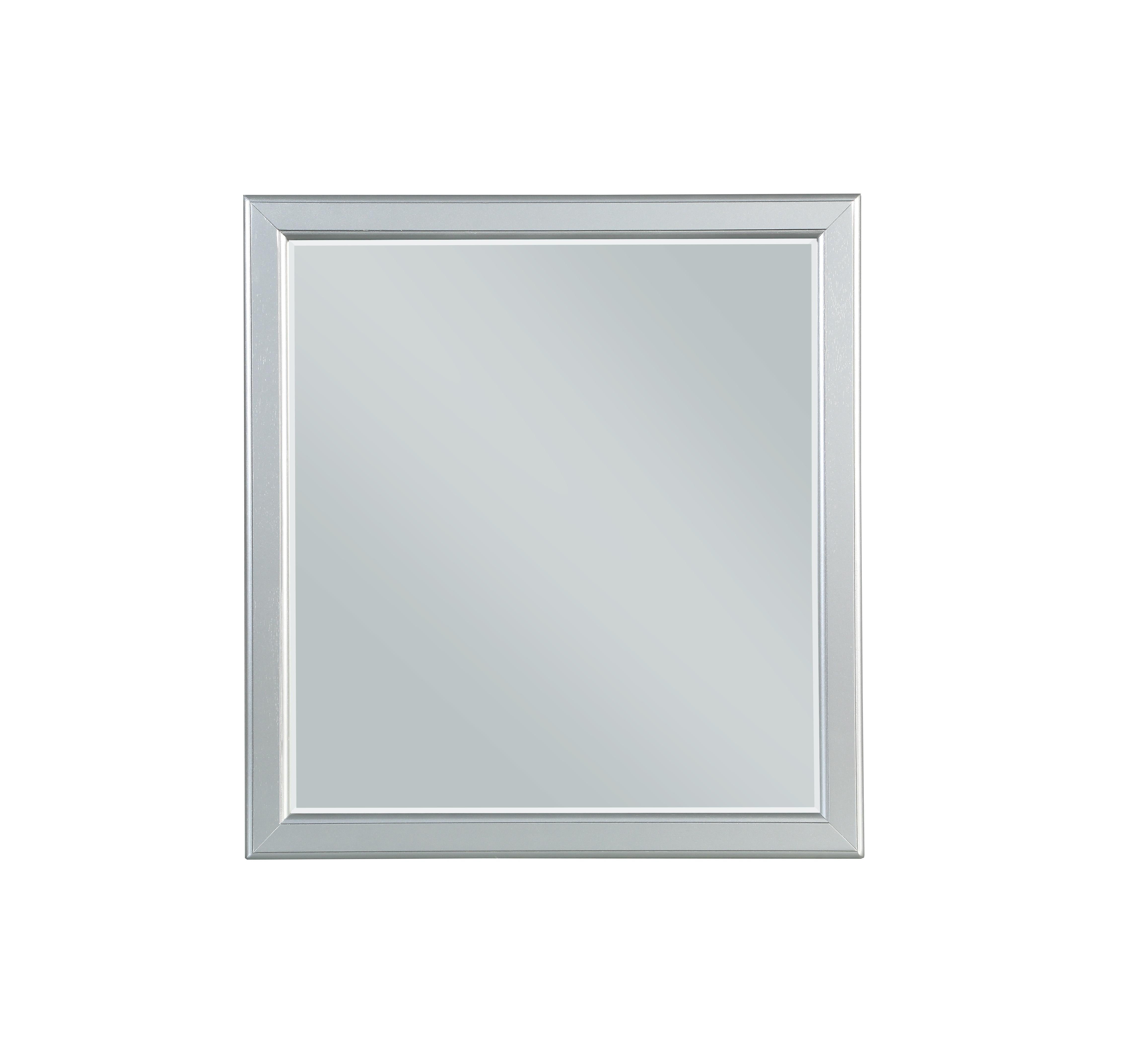 Louis Philippe Platinum Mirror - Ideal Furniture (Fresno,CA)