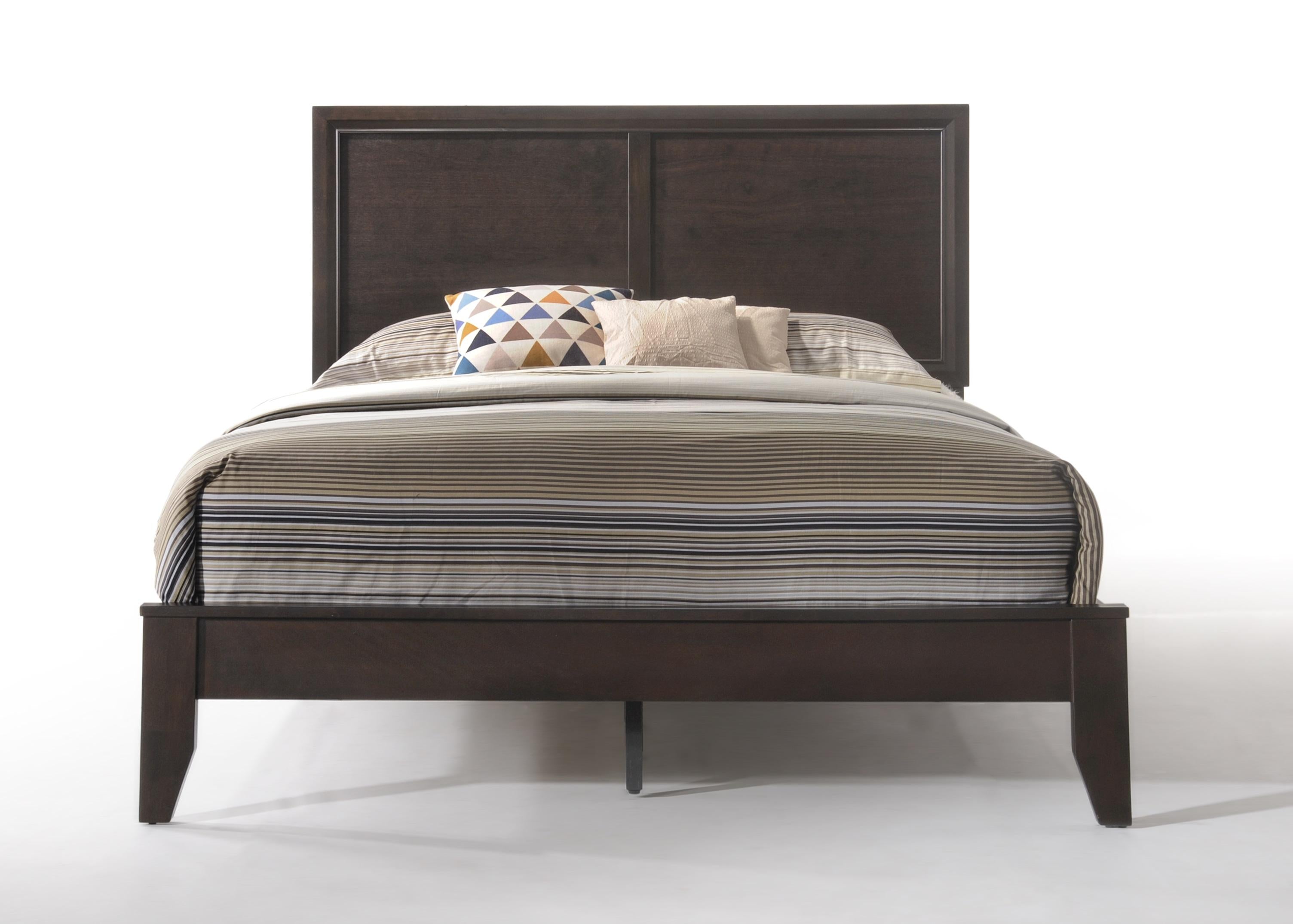 Madison Espresso Eastern King Bed - Ideal Furniture (Fresno,CA)