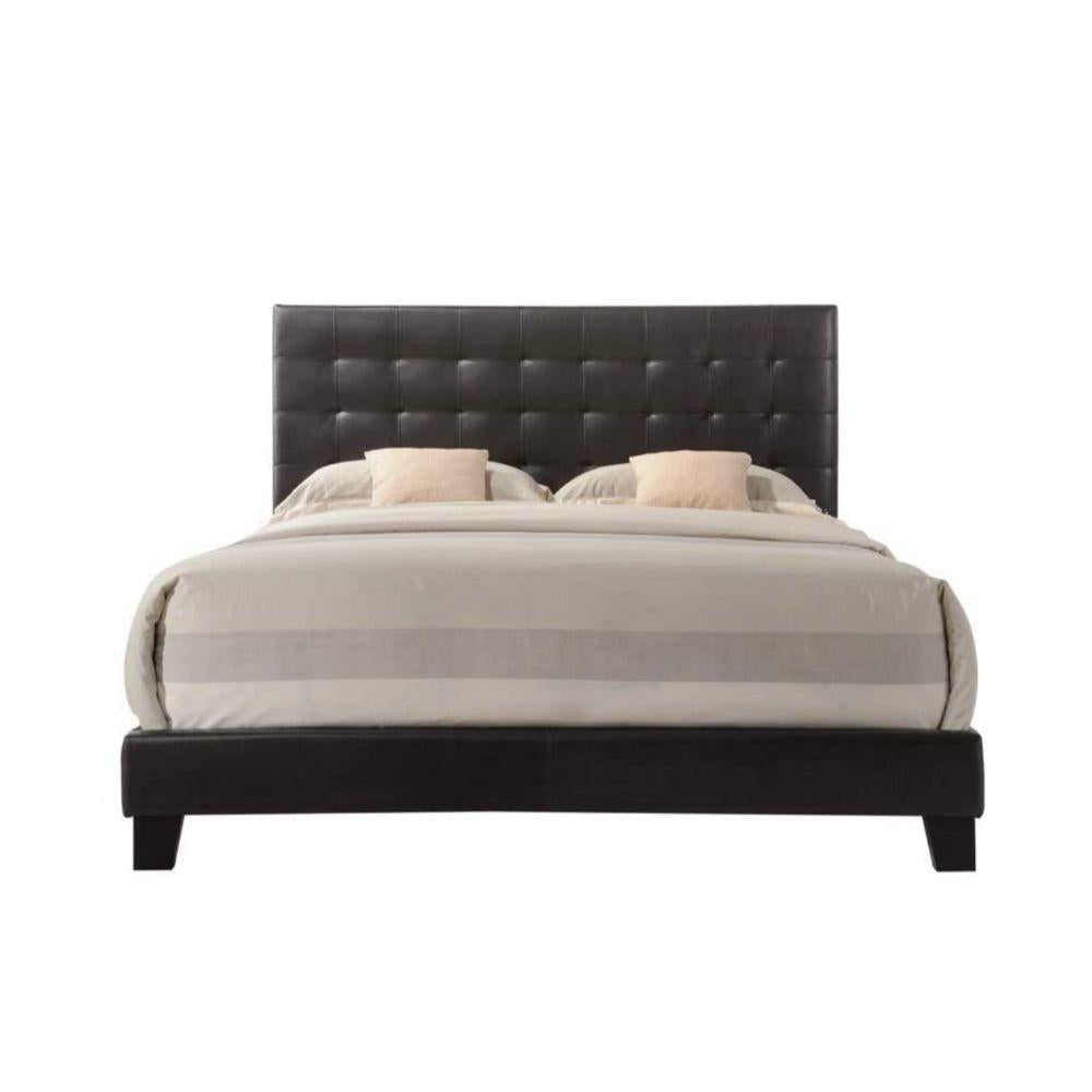 Masate - Queen Bed - Black - 85" - Ideal Furniture (Fresno,CA)