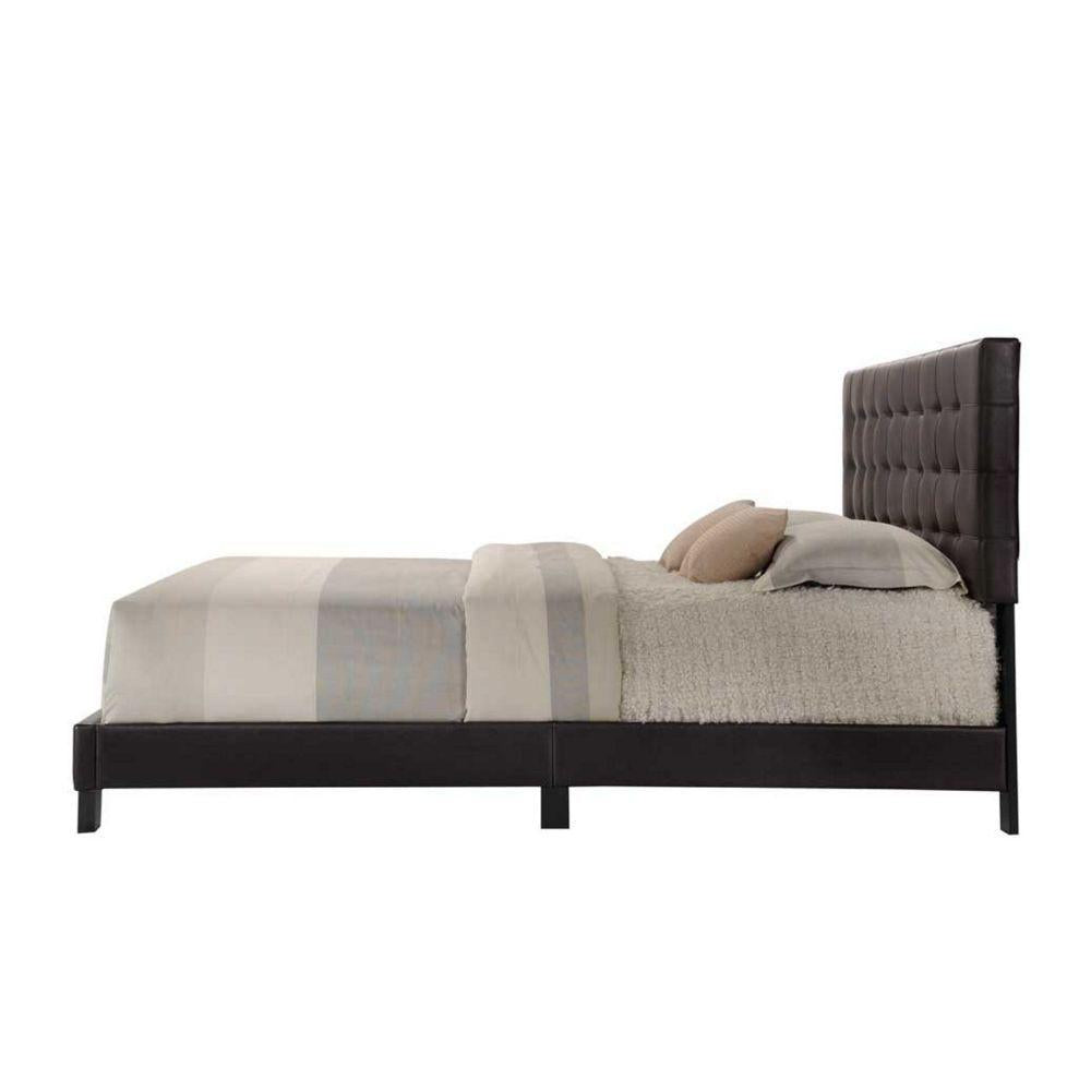 Masate - Queen Bed - Black - 85" - Ideal Furniture (Fresno,CA)