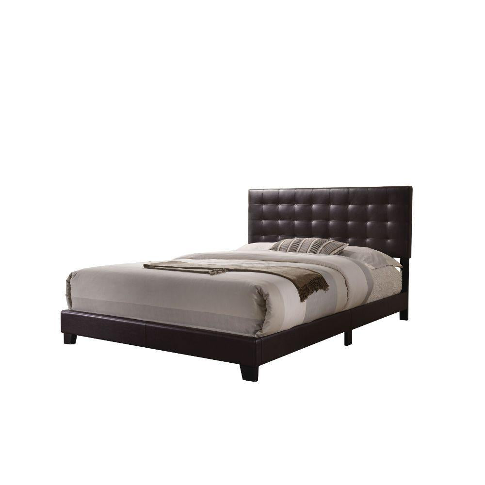 Masate - Queen Bed - Black - 85" - Ideal Furniture (Fresno,CA)