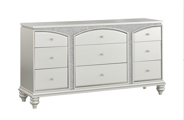 Maverick Platinum Dresser - Ideal Furniture (Fresno,CA)