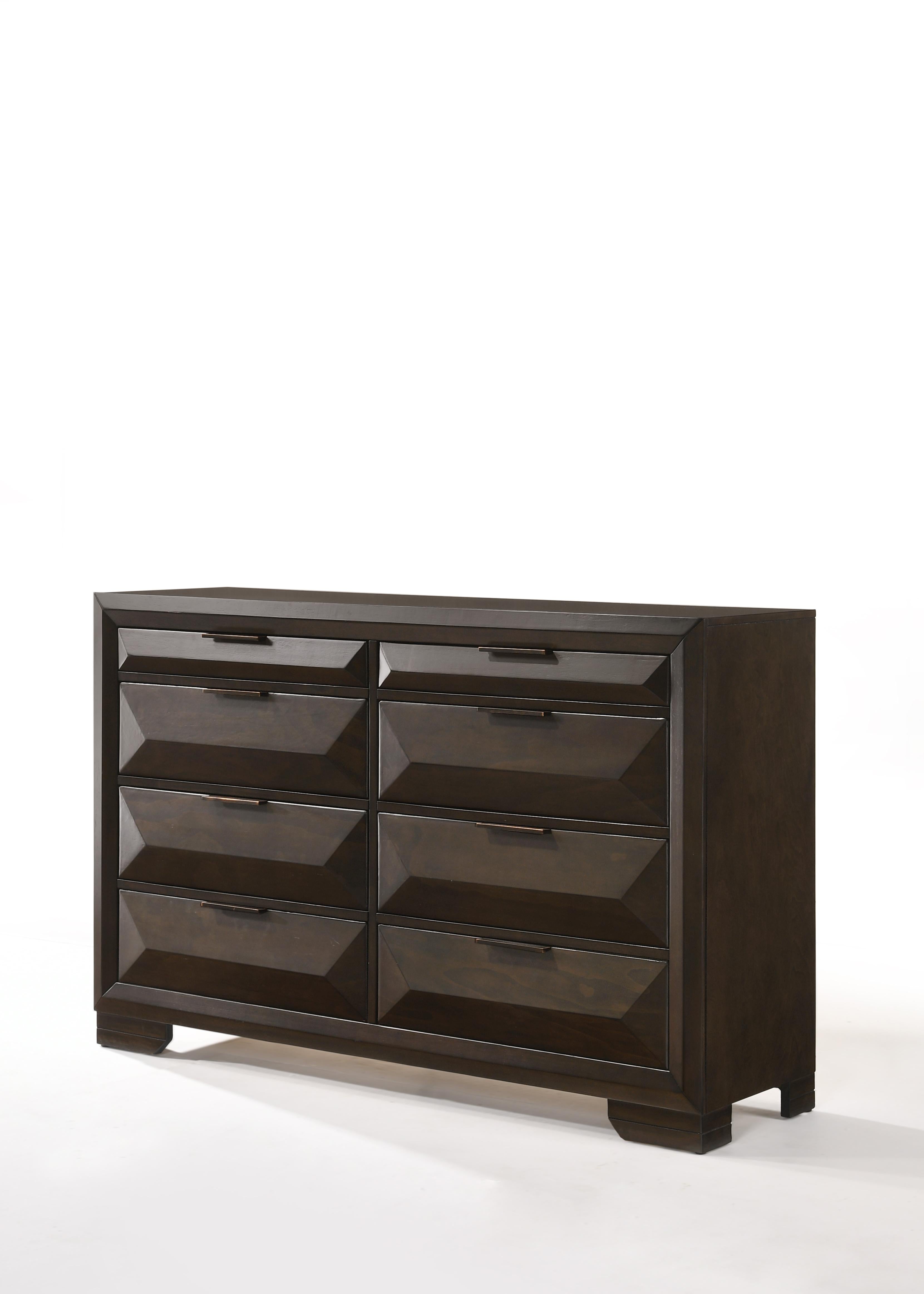 Merveille Espresso Dresser - Ideal Furniture (Fresno,CA)