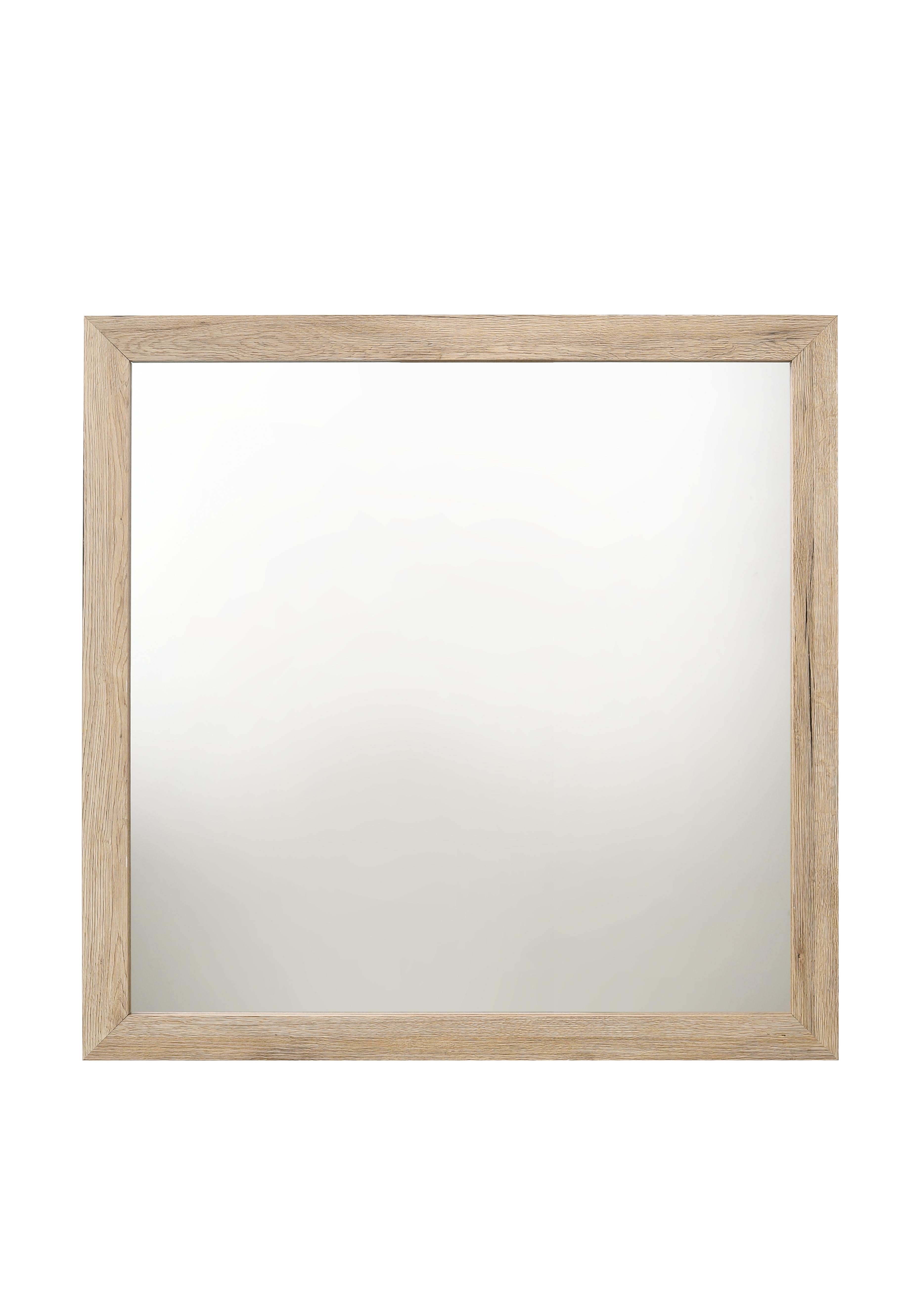 Miquell Natural Mirror - Ideal Furniture (Fresno,CA)