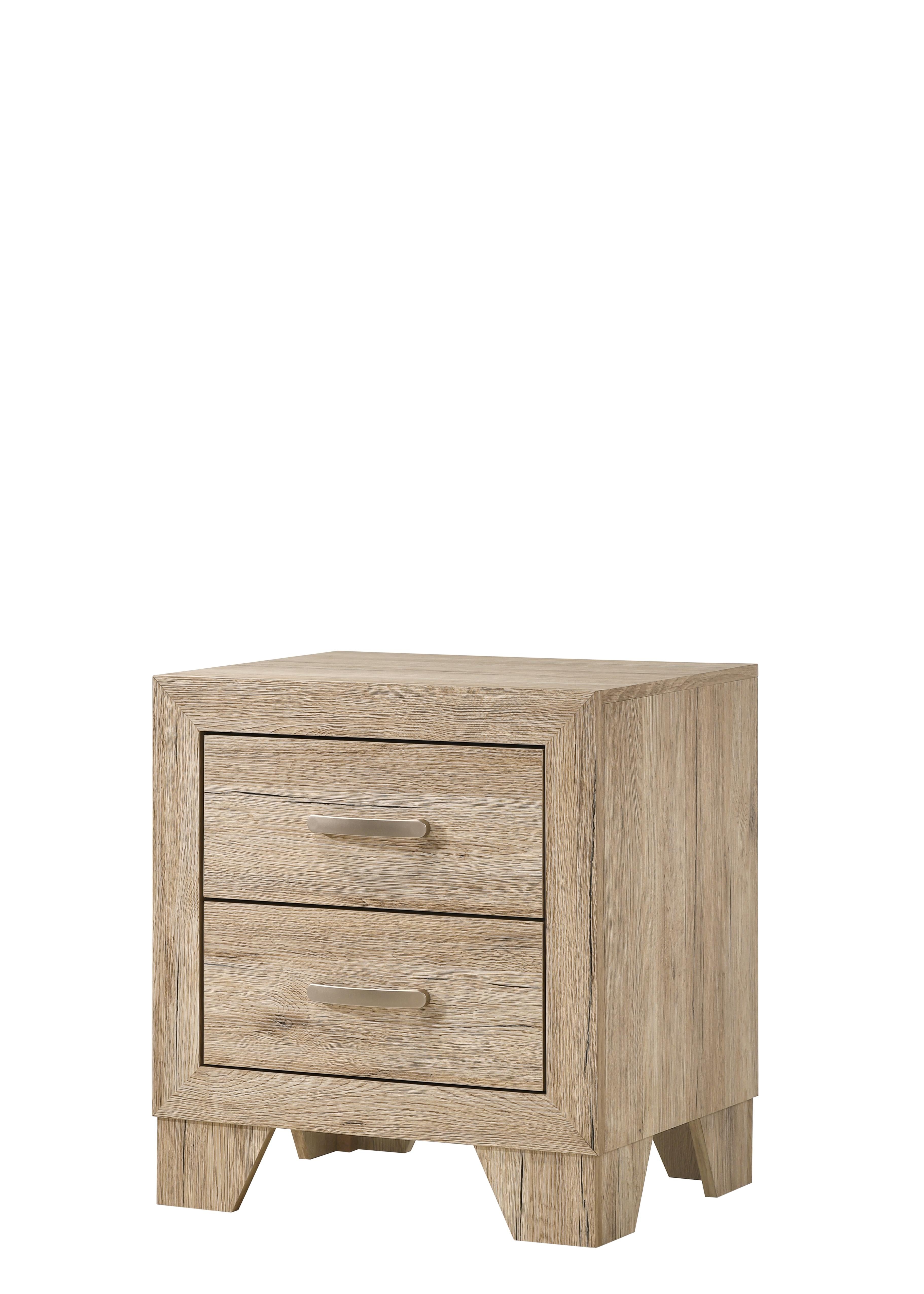 Miquell Natural Nightstand - Ideal Furniture (Fresno,CA)