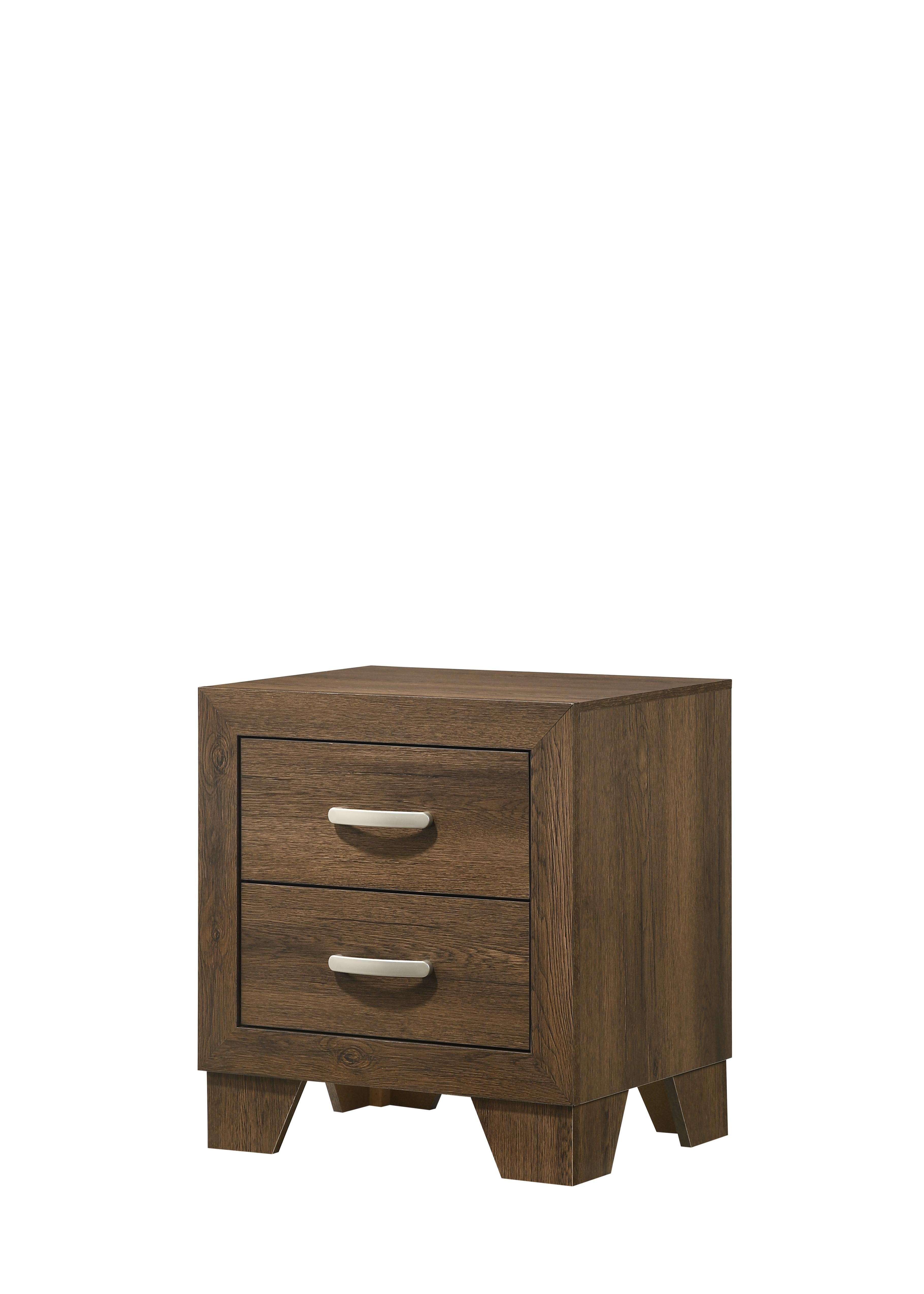 Miquell Oak Nightstand - Ideal Furniture (Fresno,CA)