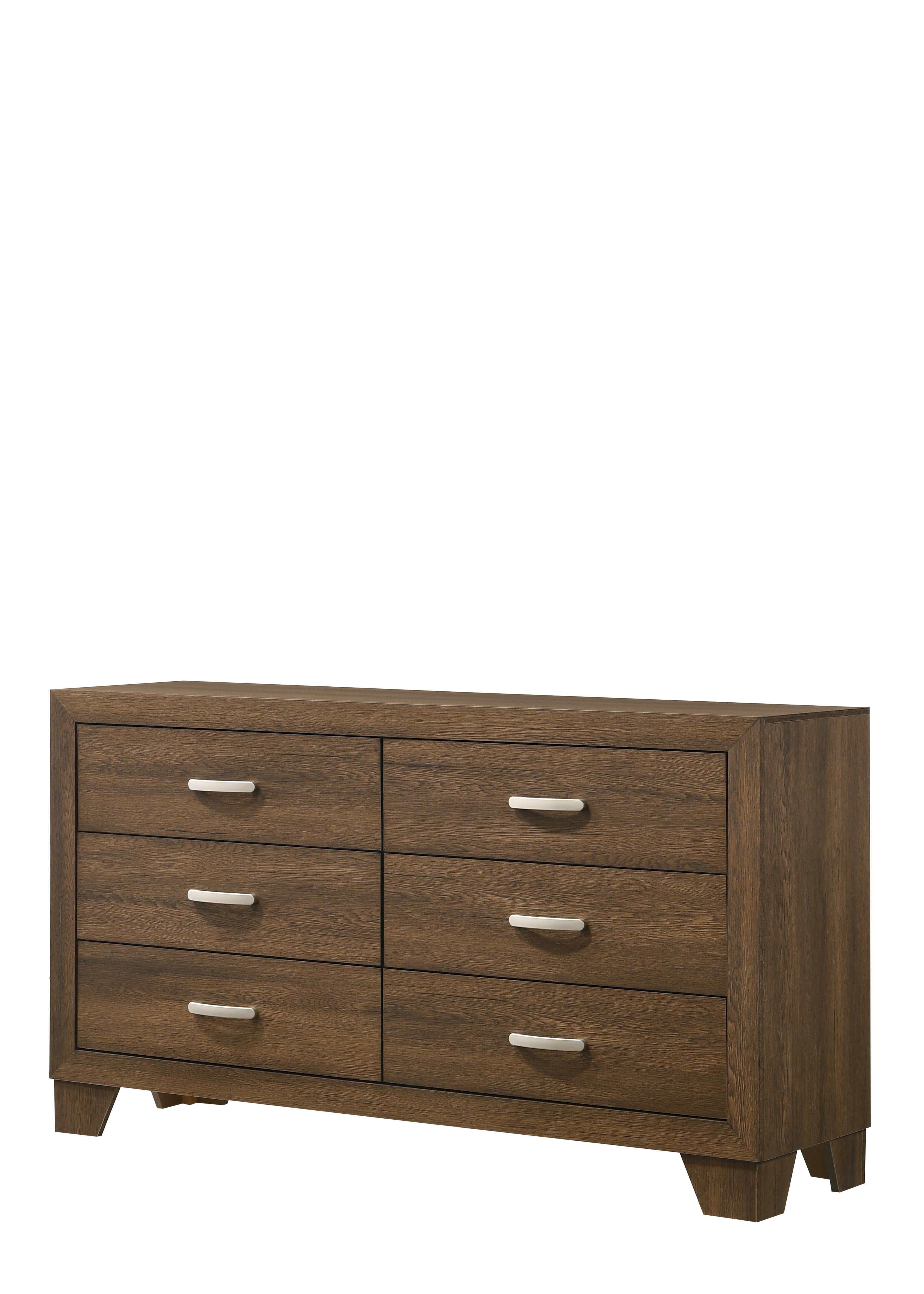 Miquell Oak Dresser - Ideal Furniture (Fresno,CA)