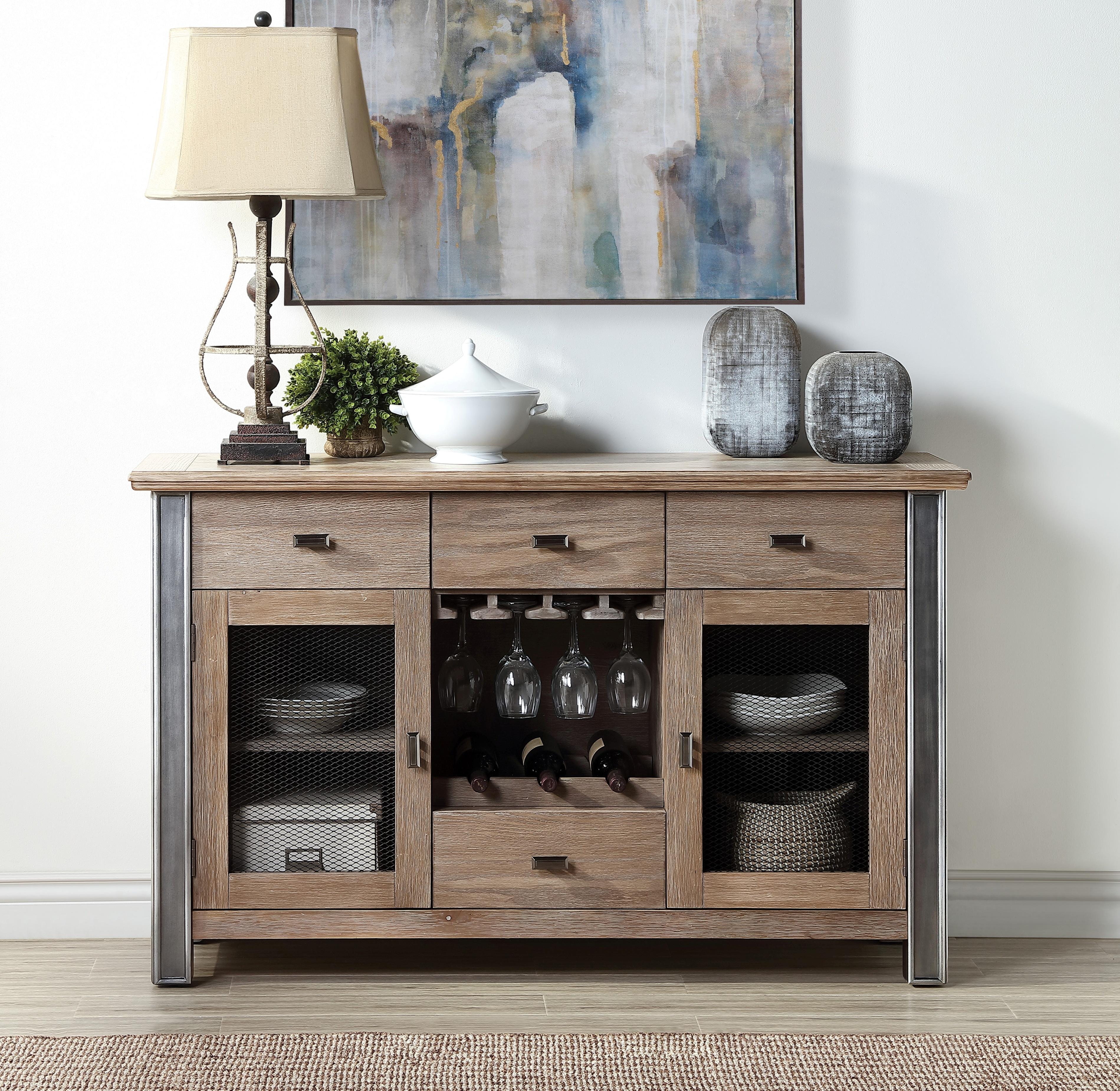 Nathaniel Maple Server - Ideal Furniture (Fresno,CA)