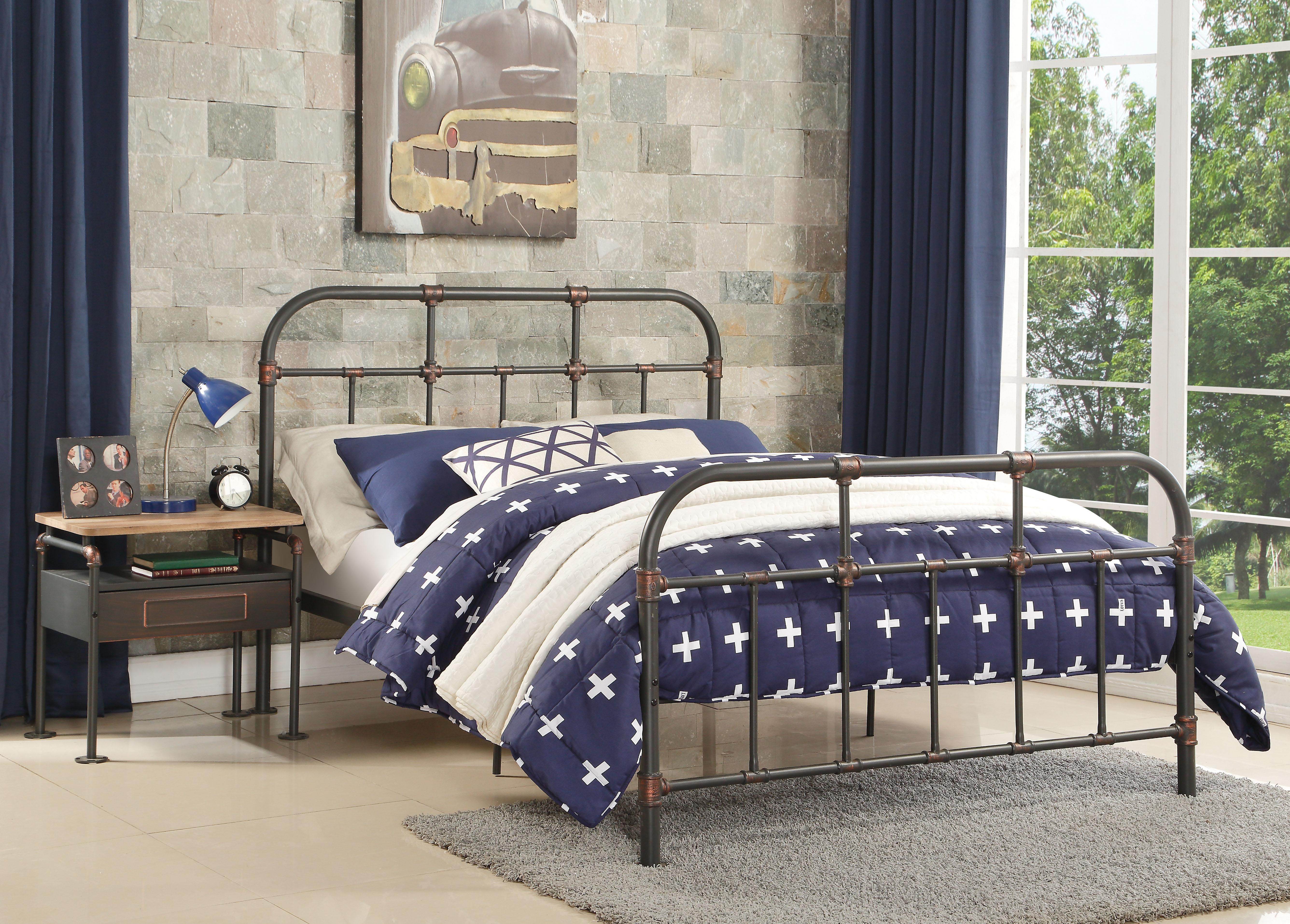 Nicipolis Sandy Gray Full Bed - Ideal Furniture (Fresno,CA)