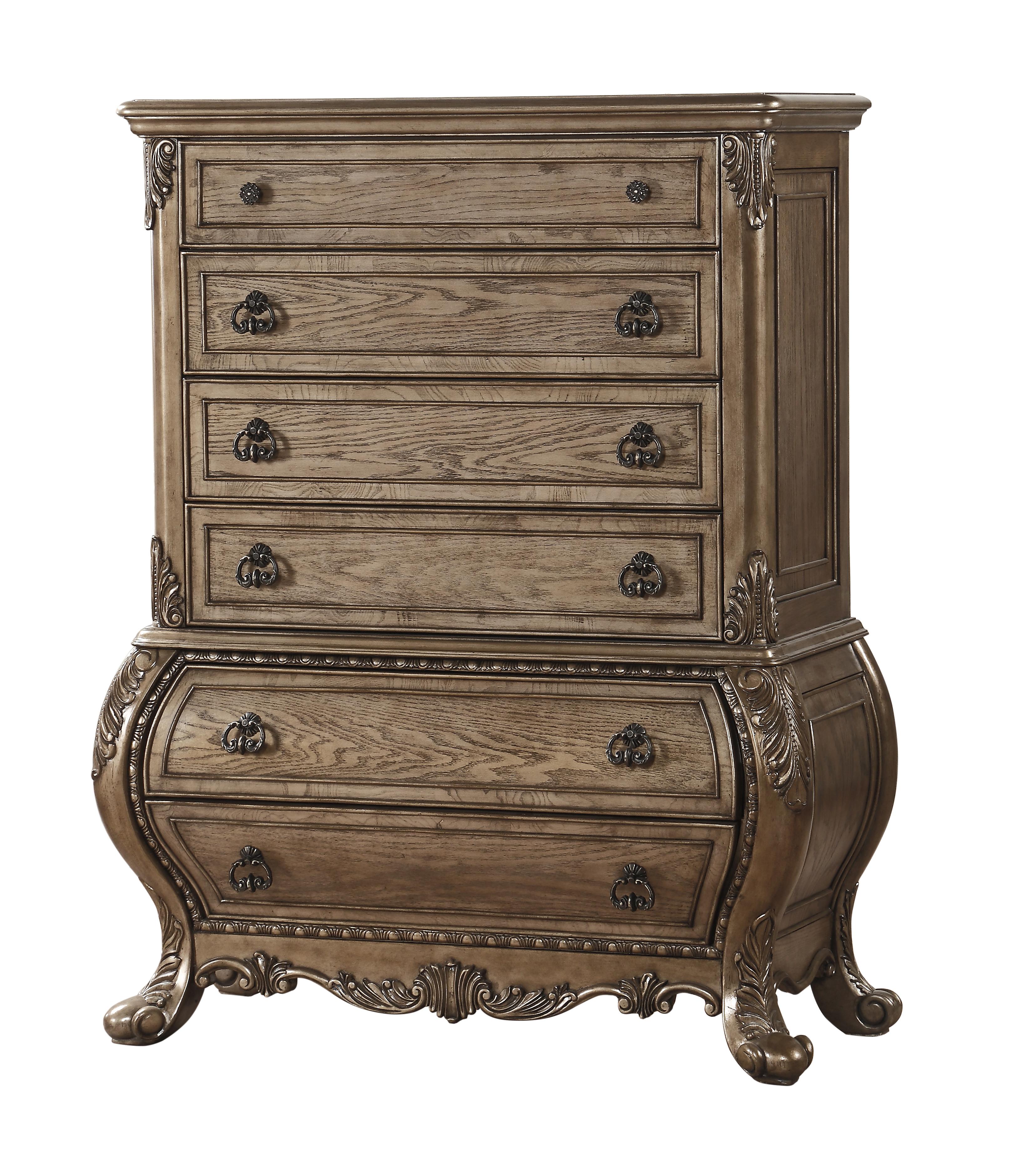 Ragenardus Vintage Oak Chest - Ideal Furniture (Fresno,CA)