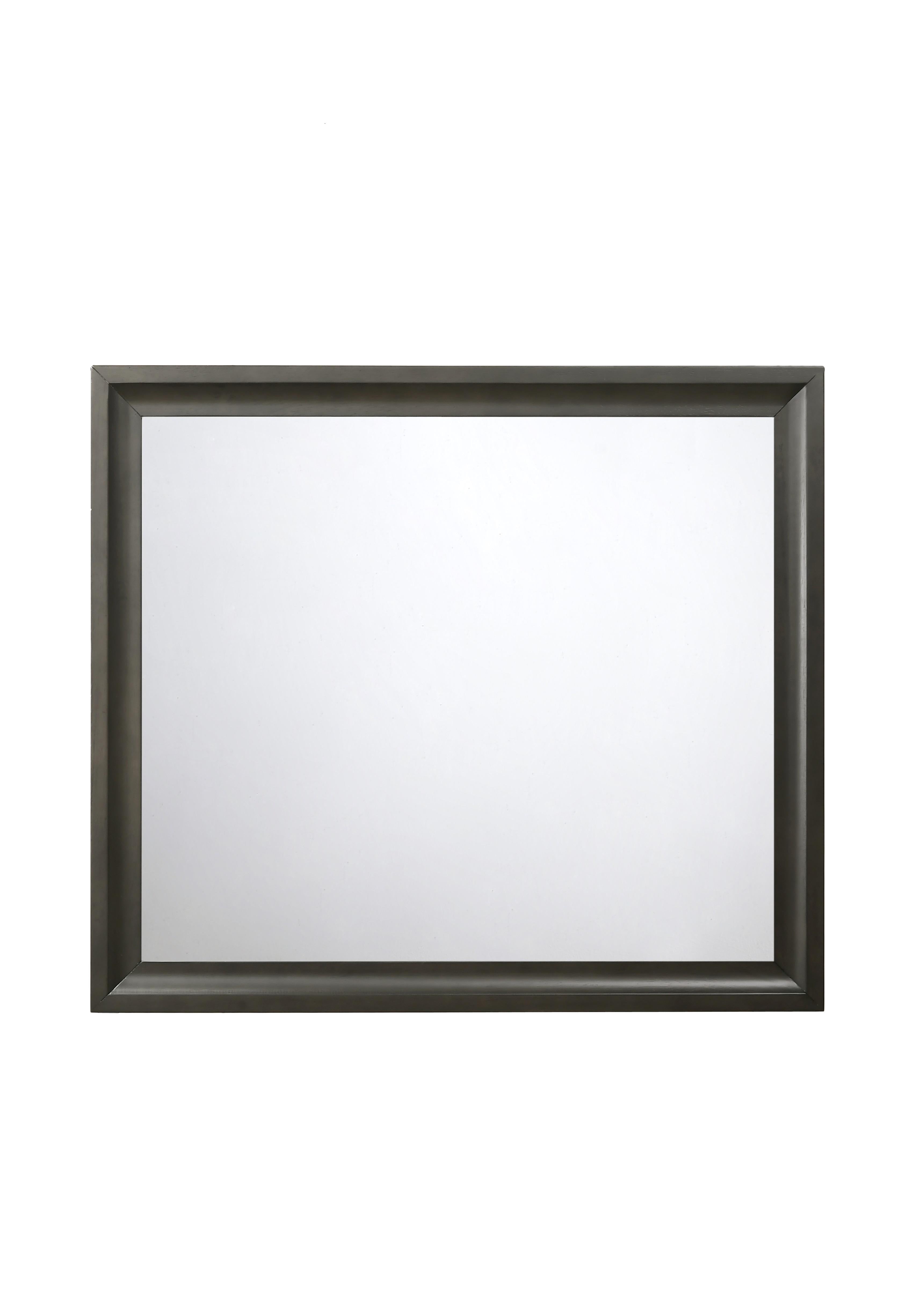 Soteris Antique Gray Mirror - Ideal Furniture (Fresno,CA)