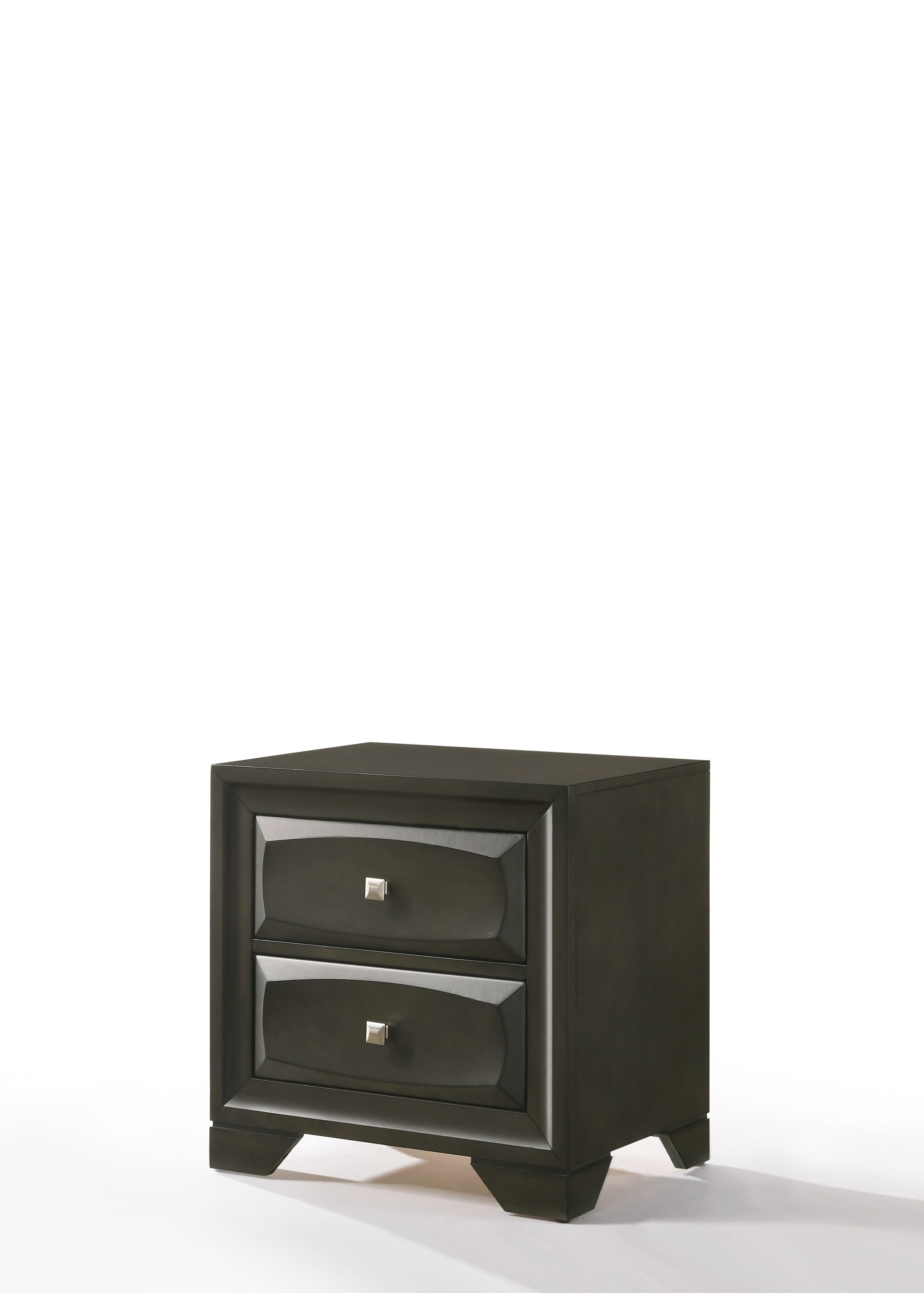 Soteris Antique Gray Nightstand - Ideal Furniture (Fresno,CA)