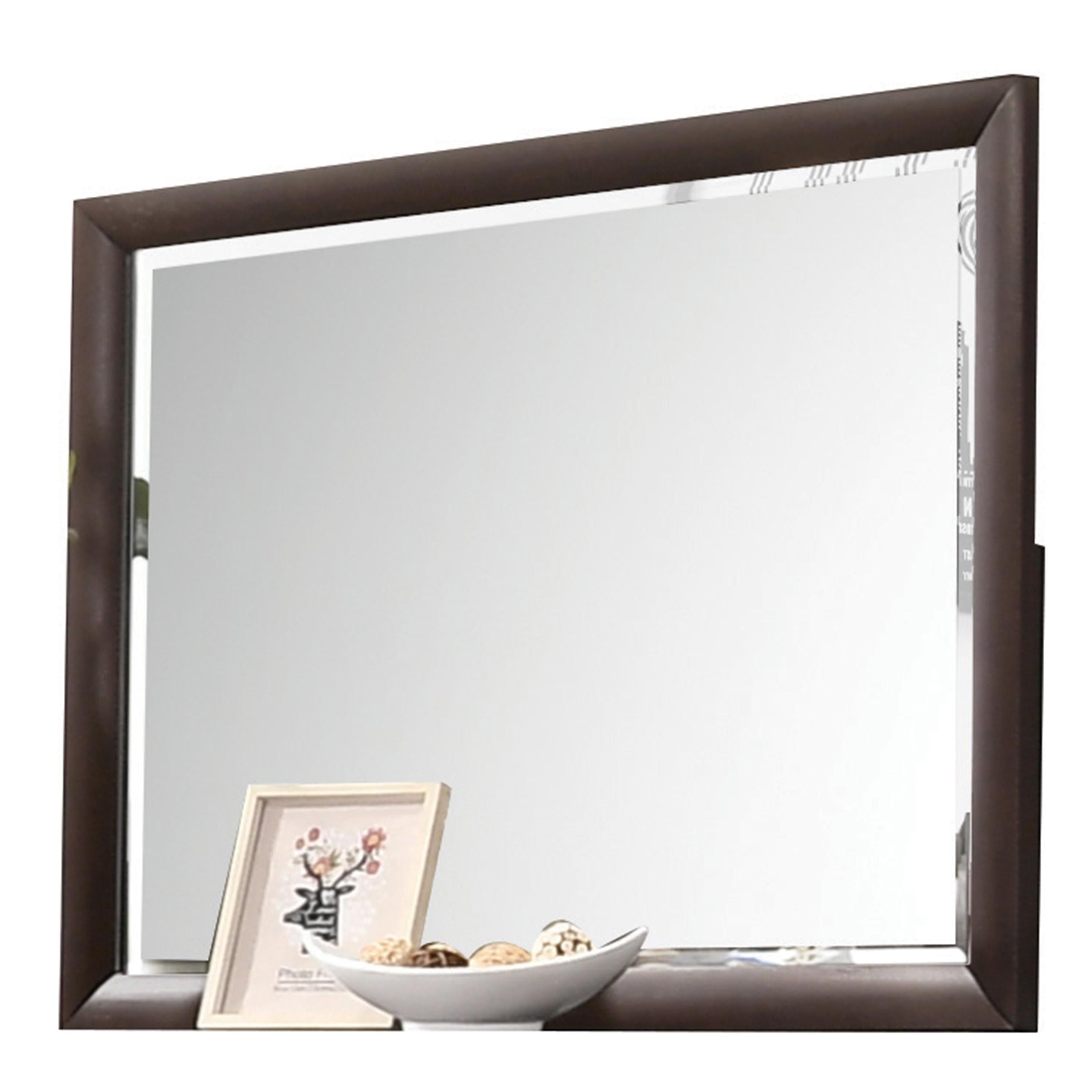 Tablita Dark Merlot Mirror - Ideal Furniture (Fresno,CA)