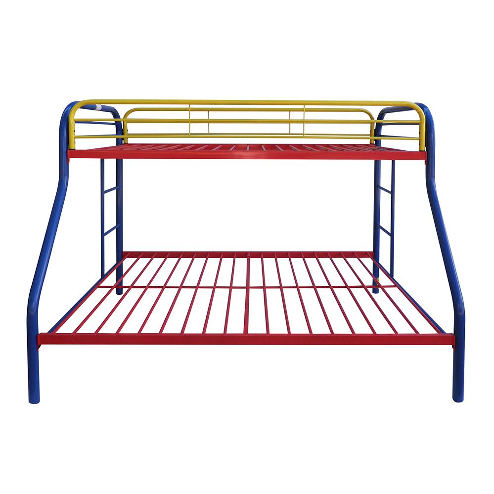 Tritan Rainbow Bunk Bed (Twin/Full) - Ideal Furniture (Fresno,CA)