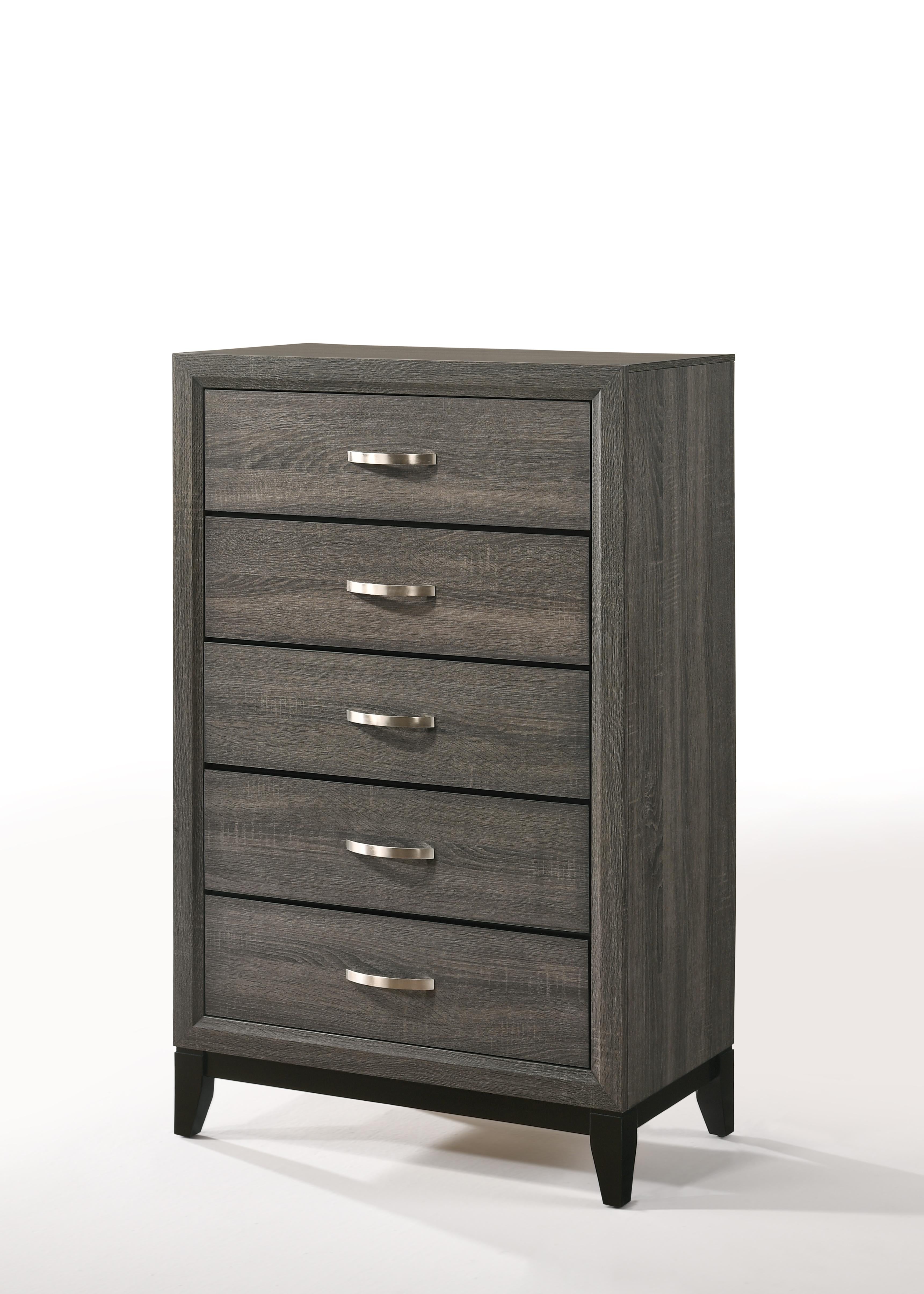 Valdemar Weathered Gray Chest - Ideal Furniture (Fresno,CA)
