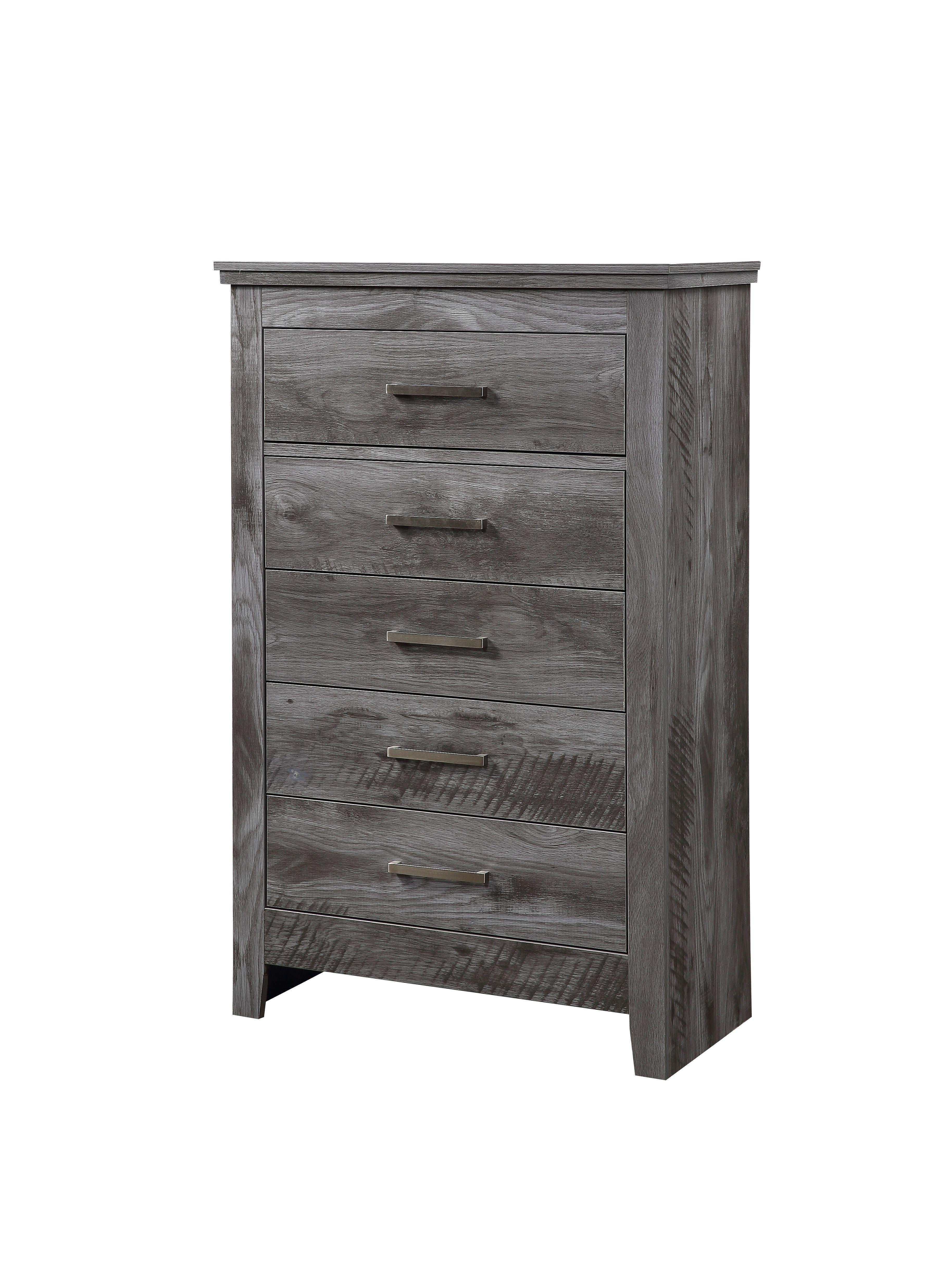 Vidalia Rustic Gray Oak Chest - Ideal Furniture (Fresno,CA)