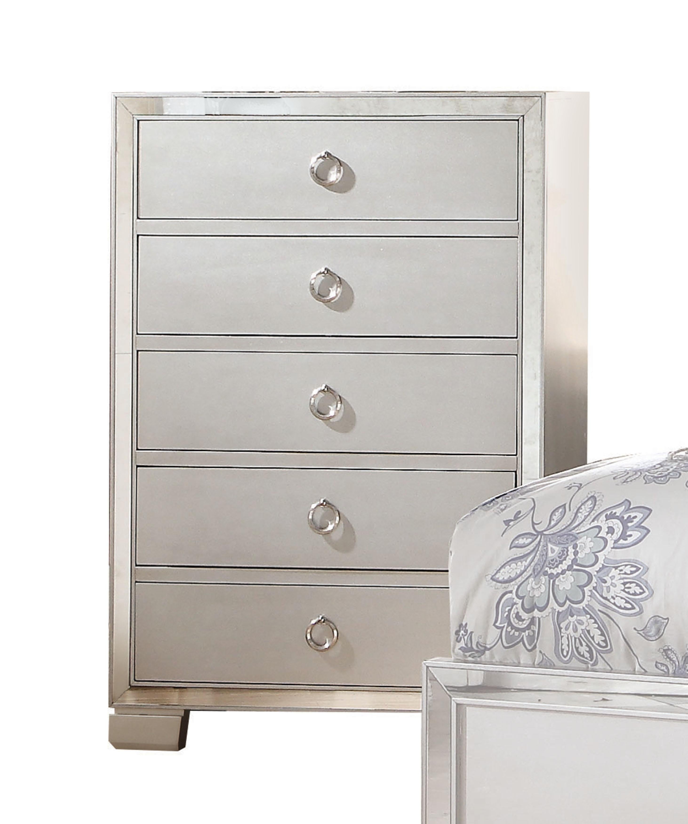 Voeville II Platinum Chest - Ideal Furniture (Fresno,CA)