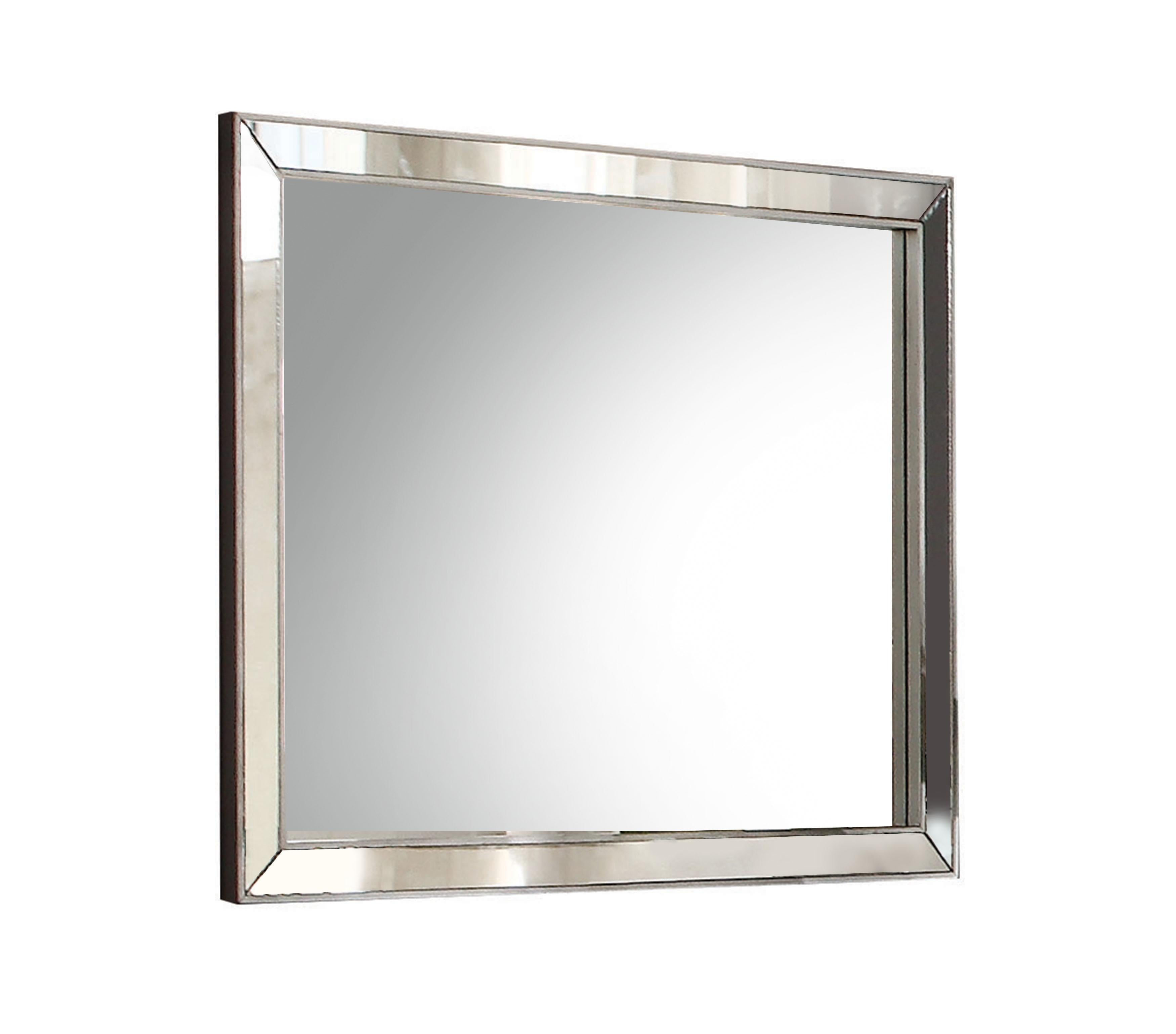Voeville II Platinum Mirror - Ideal Furniture (Fresno,CA)