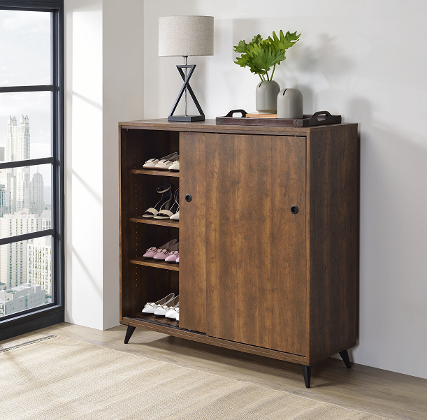 Waina Oak Cabinet - Ideal Furniture (Fresno,CA)