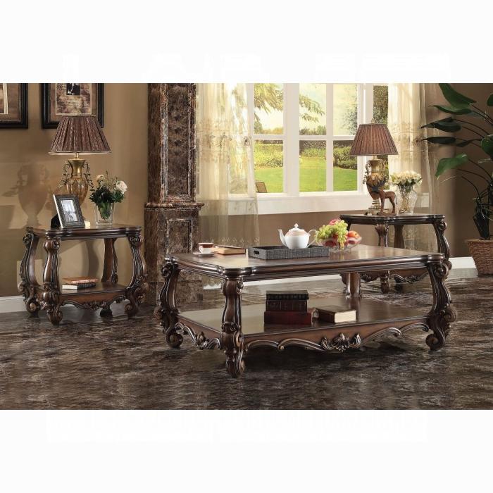 Versailles Cherry Oak Coffee Table - Ideal Furniture (Fresno,CA)