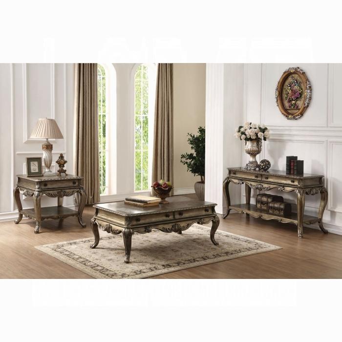 Ragenardus Vintage Oak Coffee Table - Ideal Furniture (Fresno,CA)