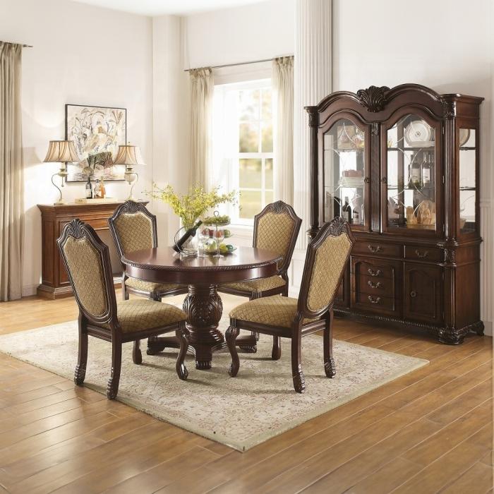 Chateau De Ville Espresso Hutch & Buffet - Ideal Furniture (Fresno,CA)