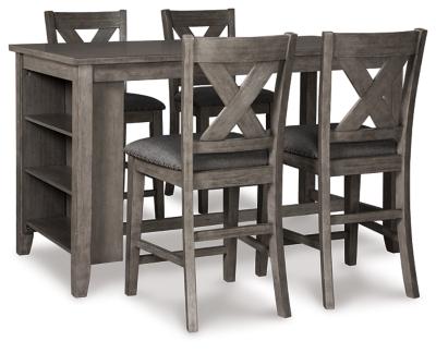 Caitbrook Counter Height Dining Package - Ideal Furniture (Fresno,CA)