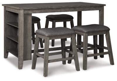 Caitbrook Counter Height Dining Package - Ideal Furniture (Fresno,CA)