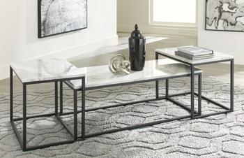 Donnesta Table (Set of 3) - Ideal Furniture (Fresno,CA)