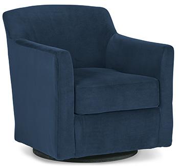 Bradney Swivel Accent Chair - Ideal Furniture (Fresno,CA)