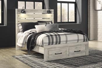 Cambeck Bed with 2 Storage Drawers - Ideal Furniture (Fresno,CA)