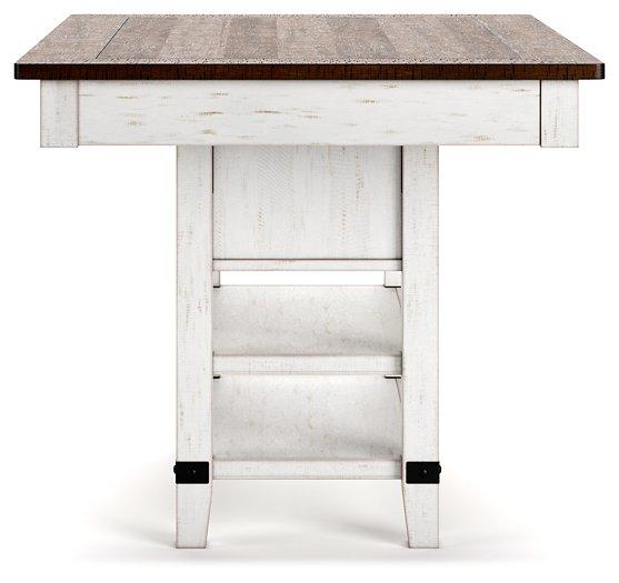 Valebeck Counter Height Dining Table - Ideal Furniture (Fresno,CA)