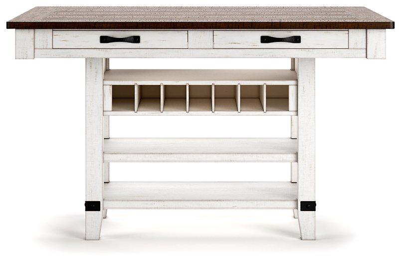 Valebeck Counter Height Dining Table - Ideal Furniture (Fresno,CA)