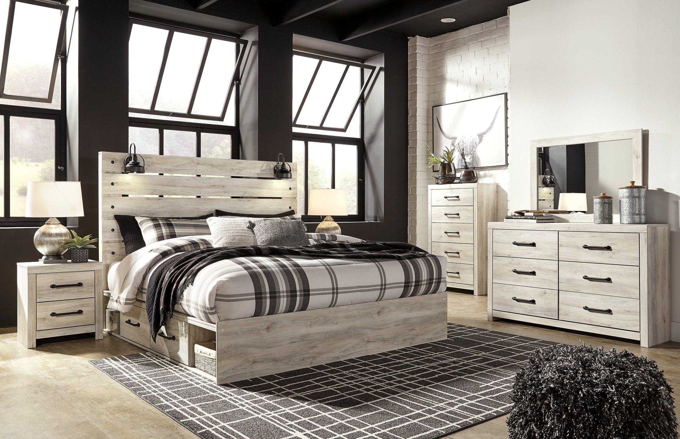Cambeck Bed with 2 Storage Drawers - Ideal Furniture (Fresno,CA)