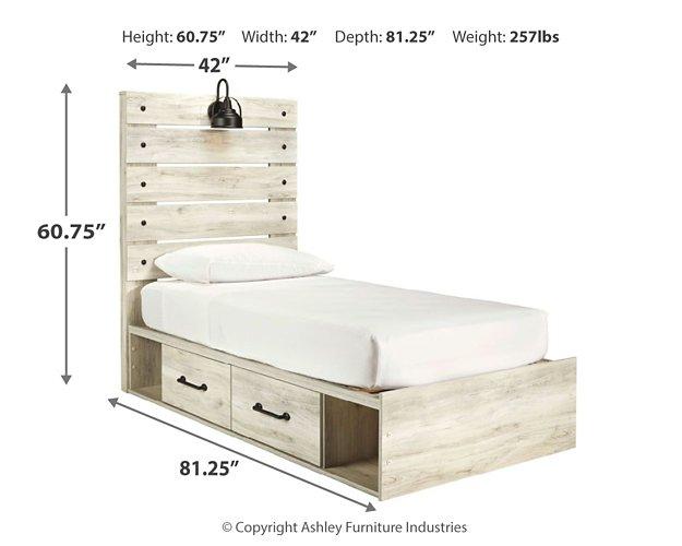 Cambeck Bed with 4 Storage Drawers - Ideal Furniture (Fresno,CA)